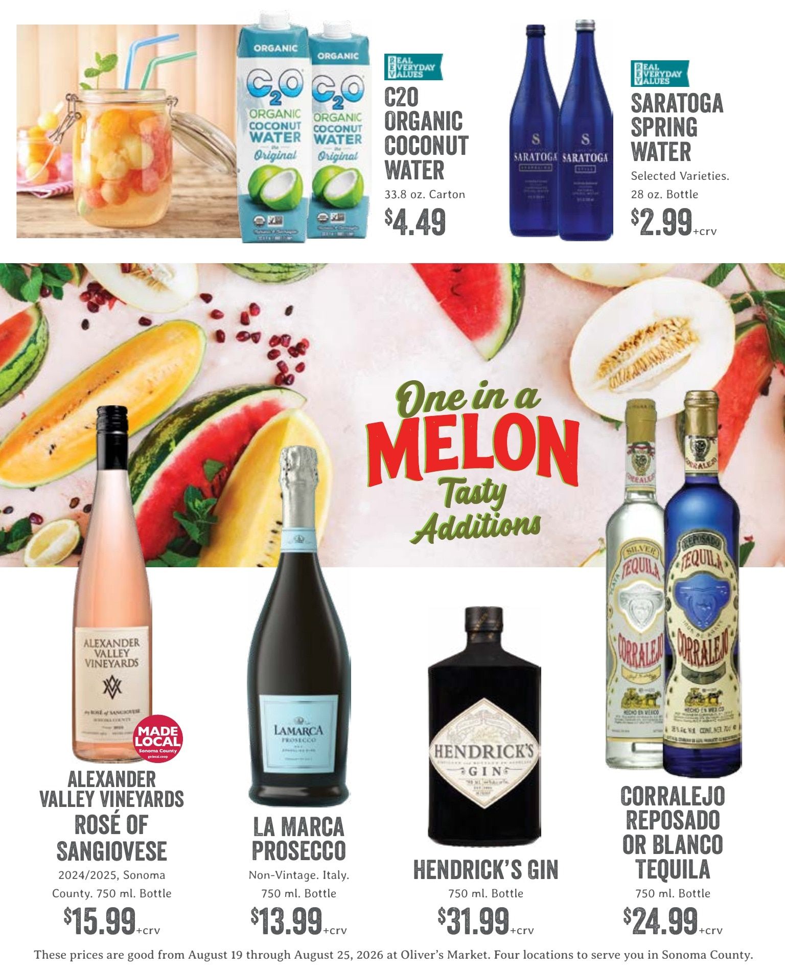 Oliver's Market Weekly Ad August 19 - 25, 2026