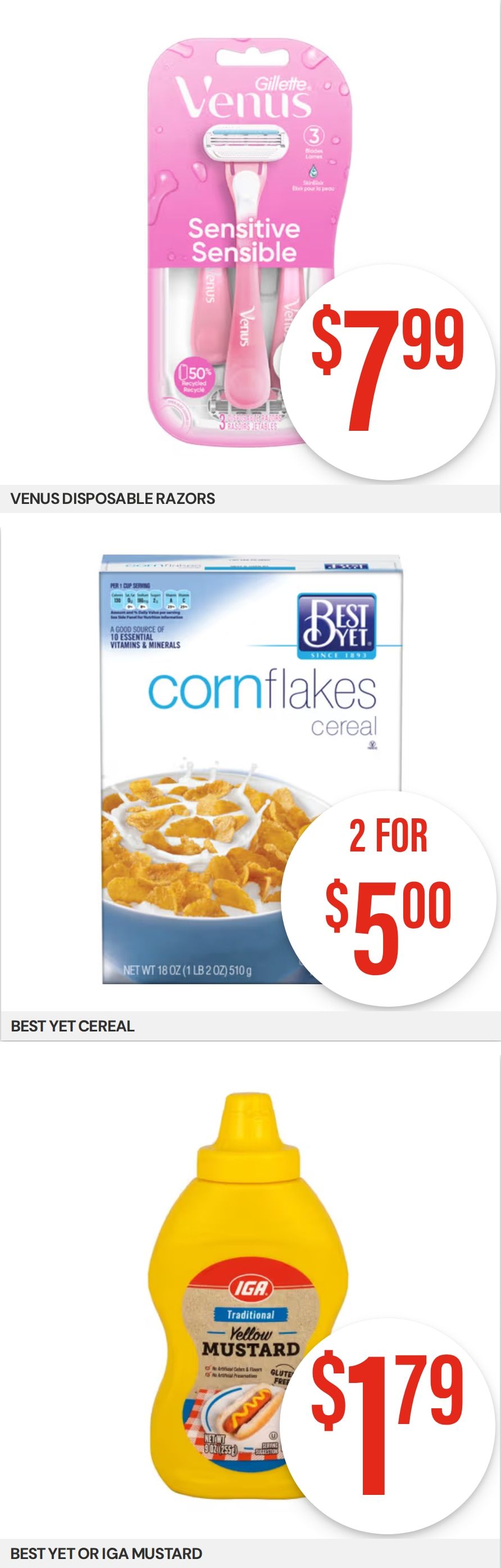 Young's Payless Market IGA Weekly Ad August 19 - 25, 2026