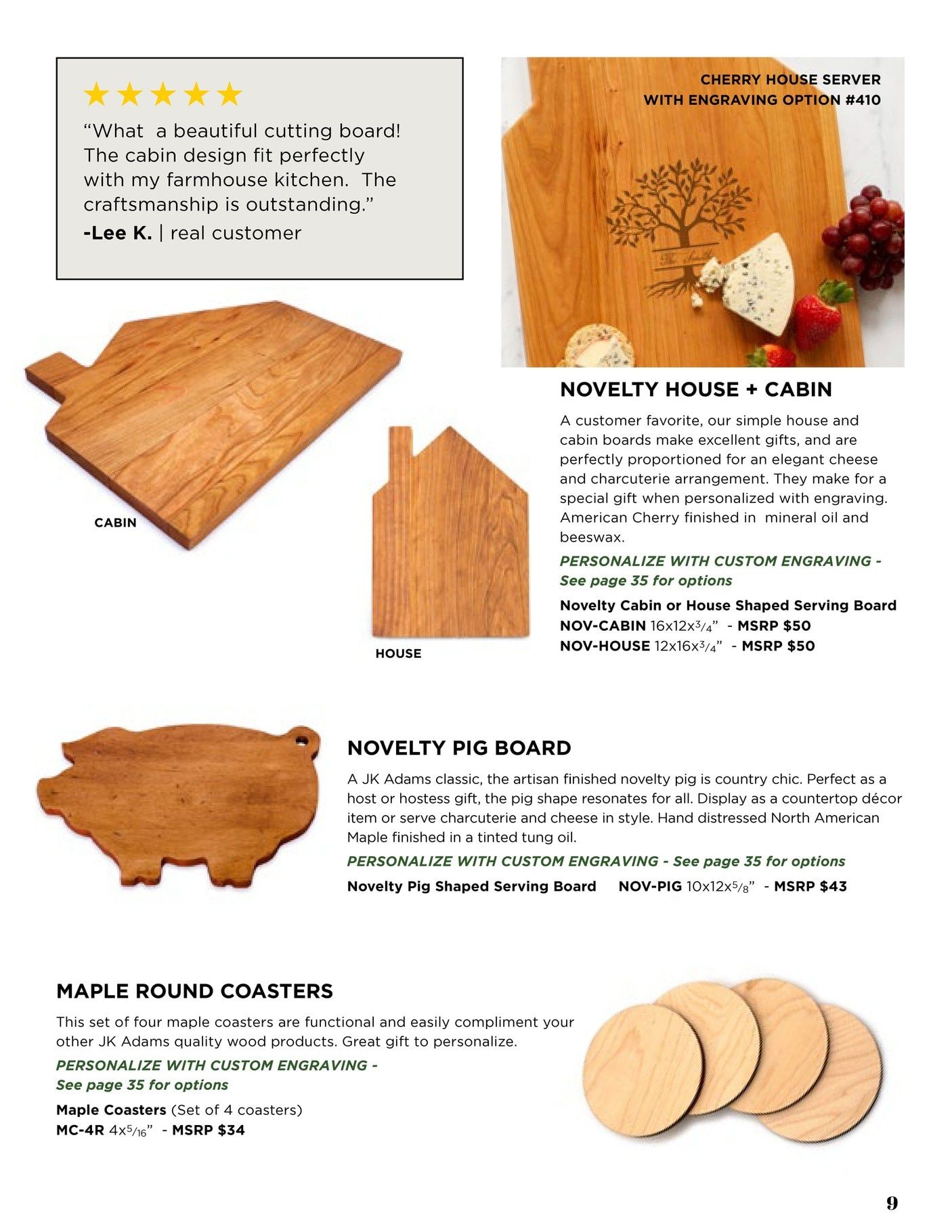 JK Adams Catalog Weekly Ad August 19 - December 31, 2026