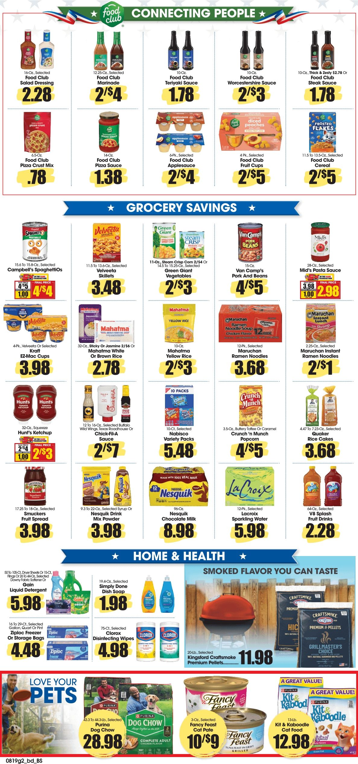B&T's Food Fresh Market Weekly Ad August 19 - 25, 2026