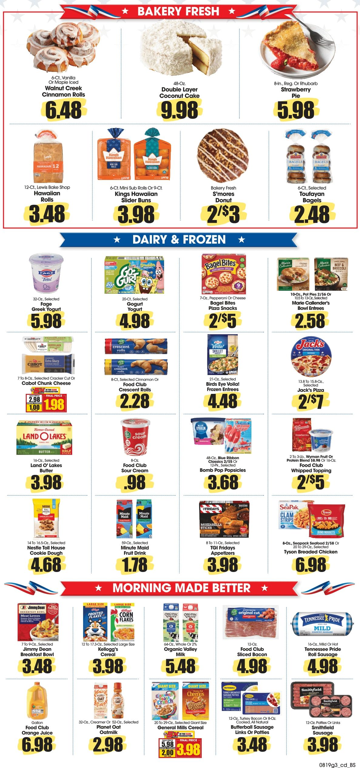 B&T's Food Fresh Market Weekly Ad August 19 - 25, 2026