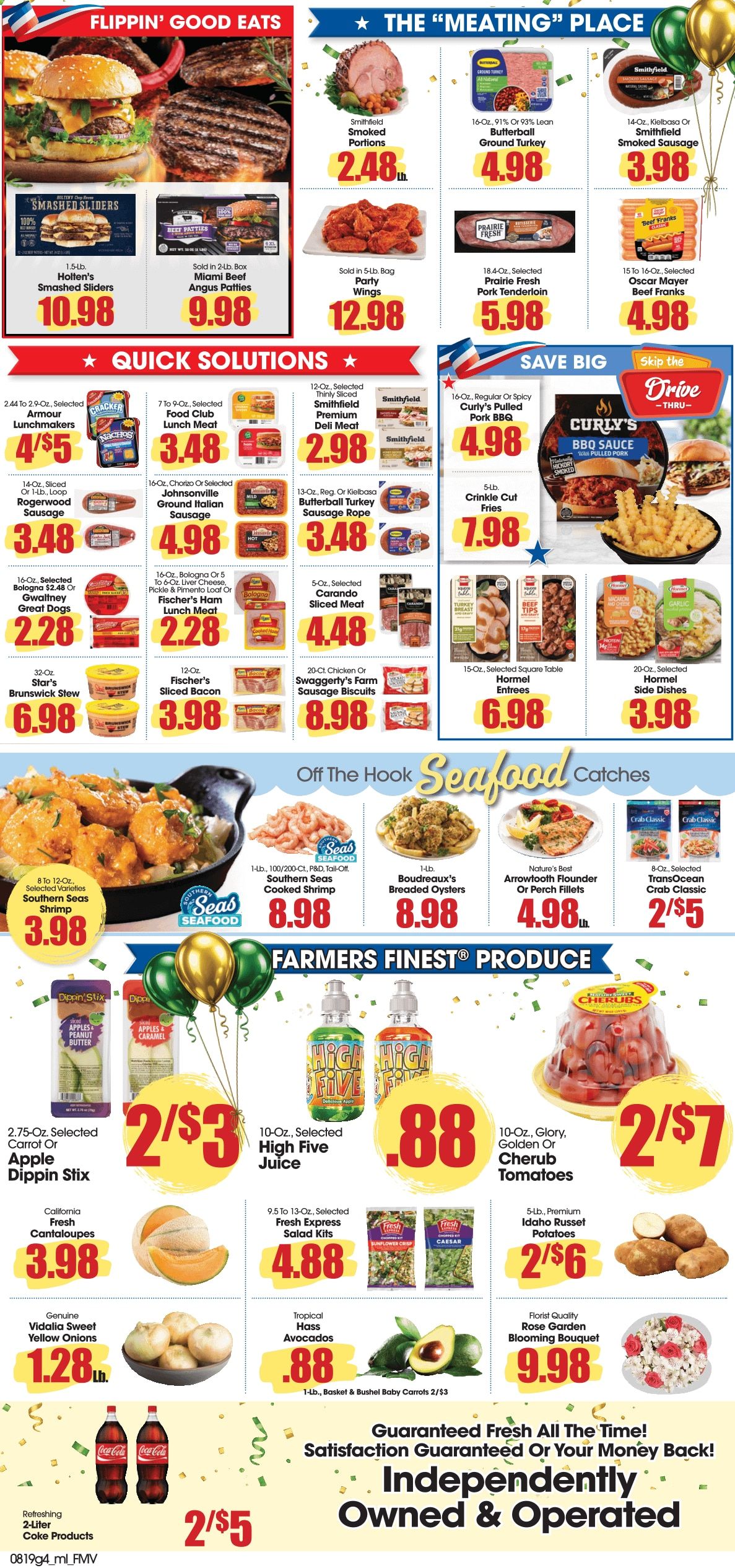 B&T's Food Fresh Market Weekly Ad August 19 - 25, 2026