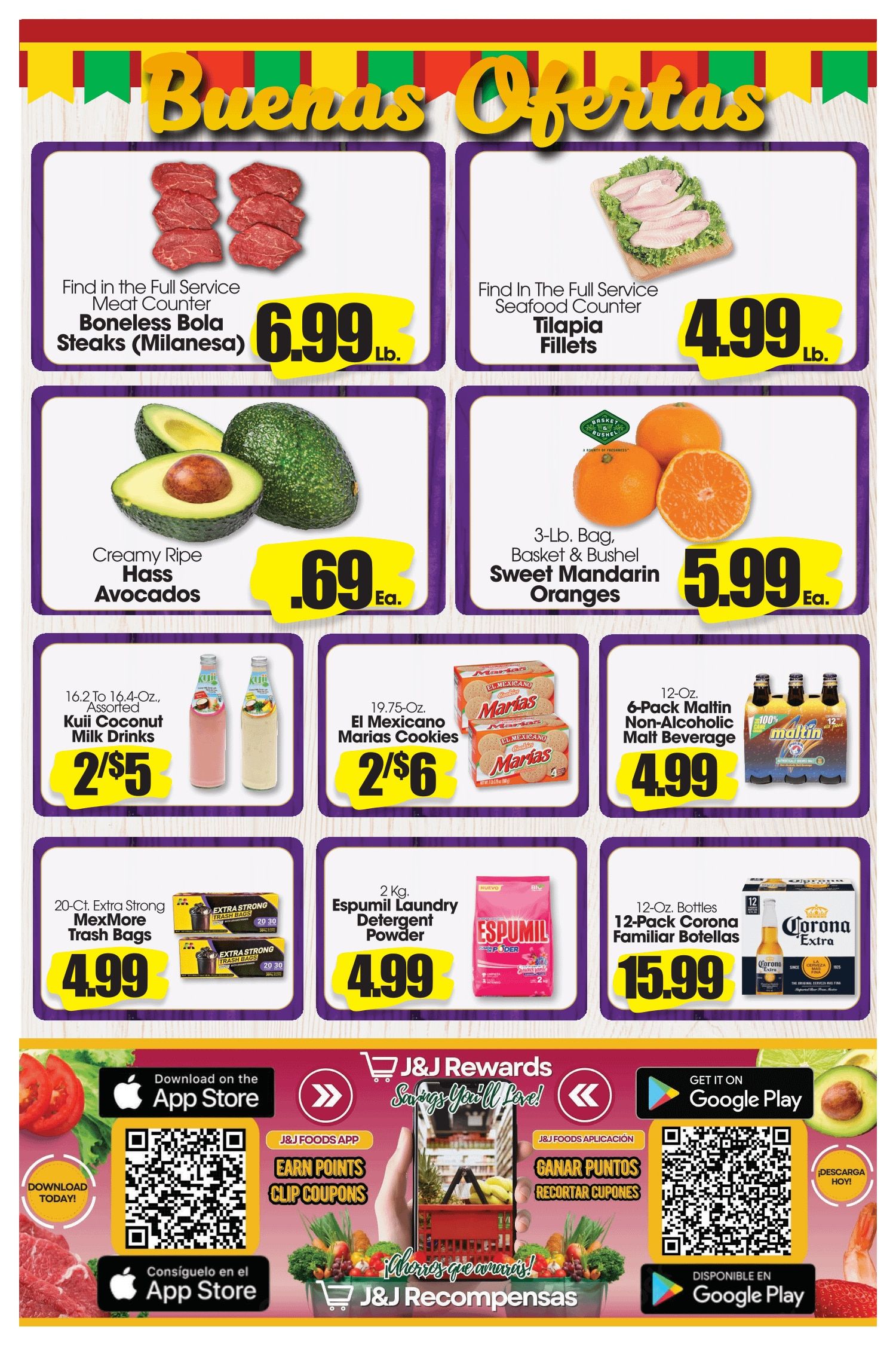J&J Foods (1075 JESSE JEWELL PKWY SW, Gainesville, GA) Weekly Ad August 19 - 25, 2026