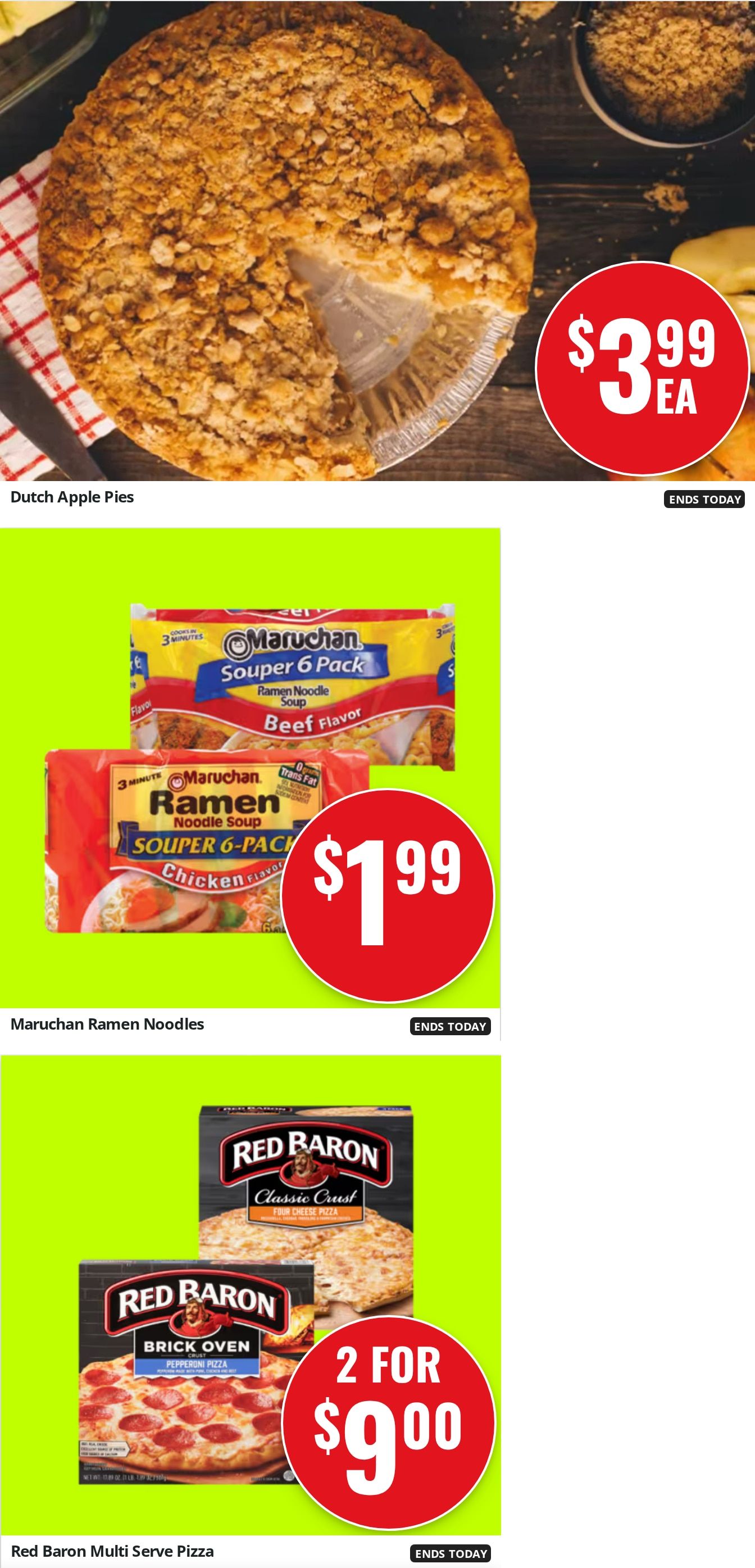 Old Town Family Markets Weekly Ad August 19 - 25, 2026