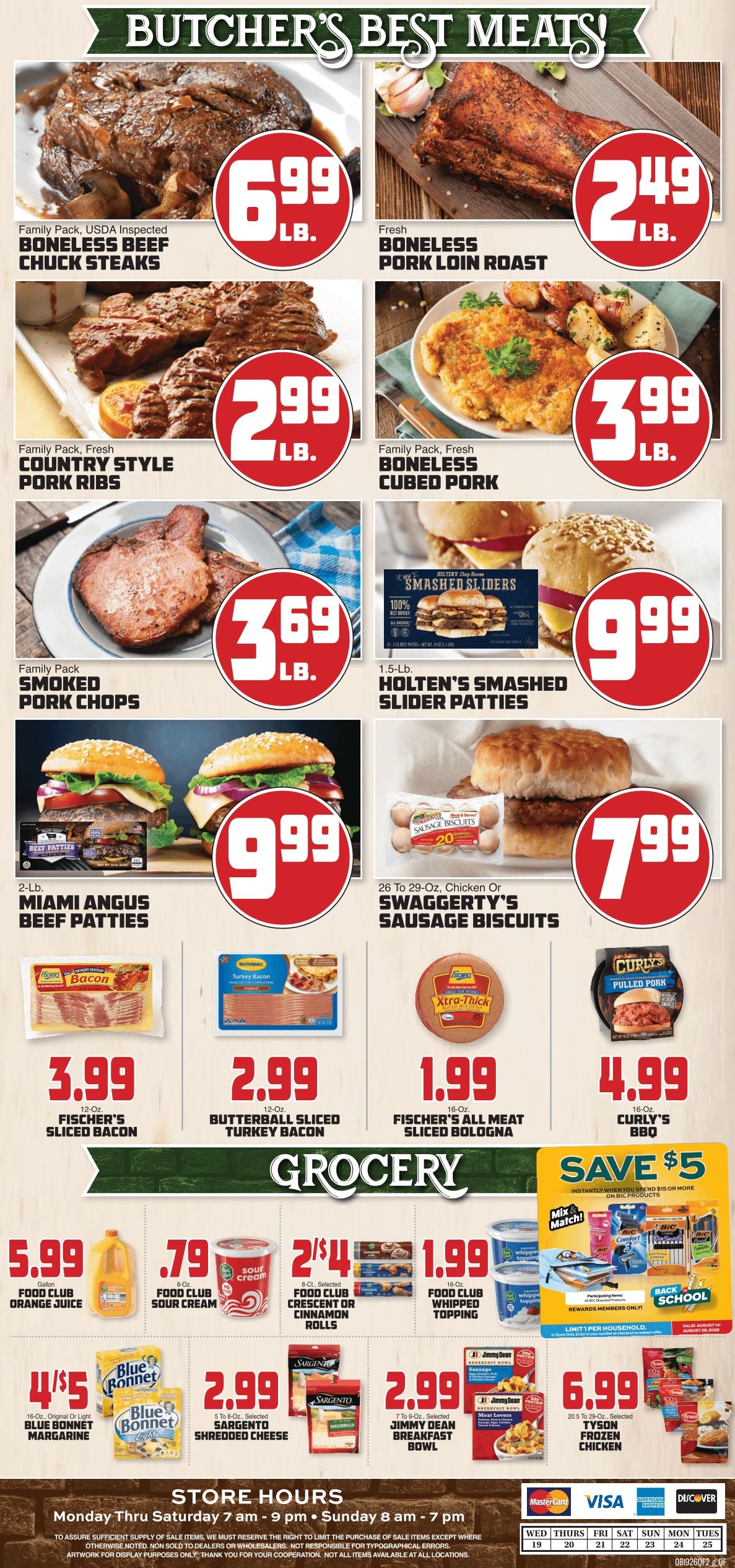 Quality Foods (Commerce and other locations, GA) Weekly Ad August 19 - 25, 2026