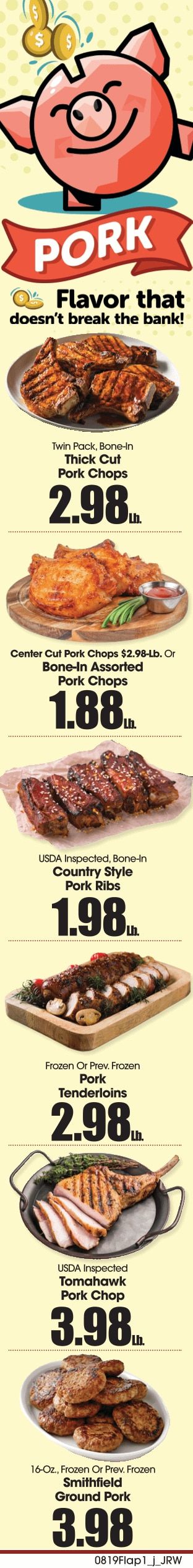 Jones Red & White Weekly Ad August 19 - 25, 2026