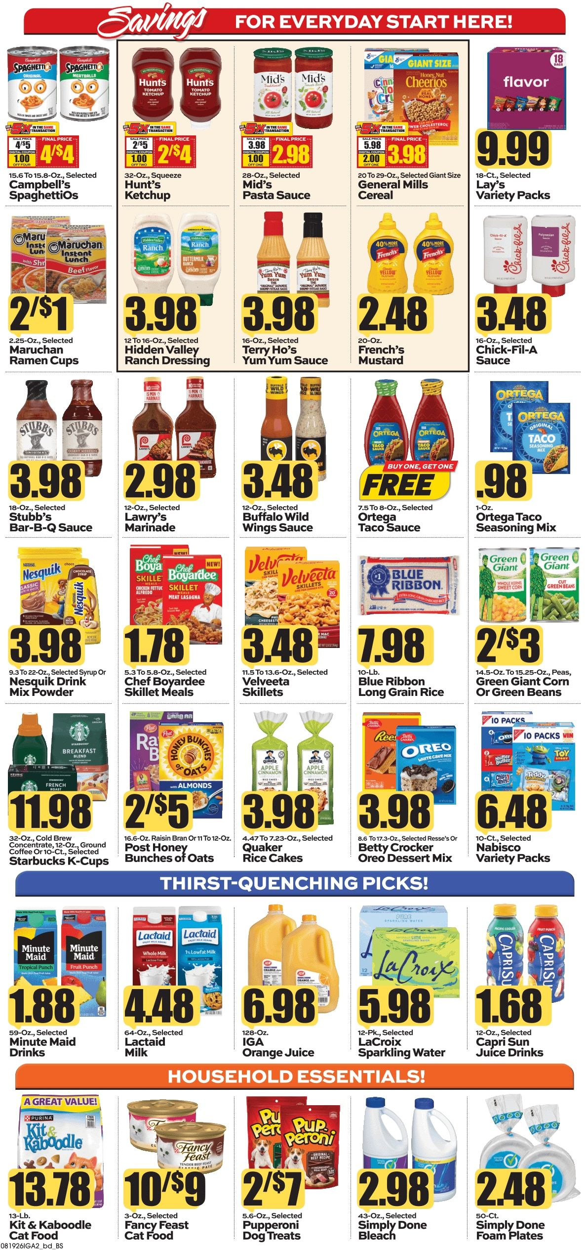 Ken's IGA Weekly Ad August 17 - 23, 2026