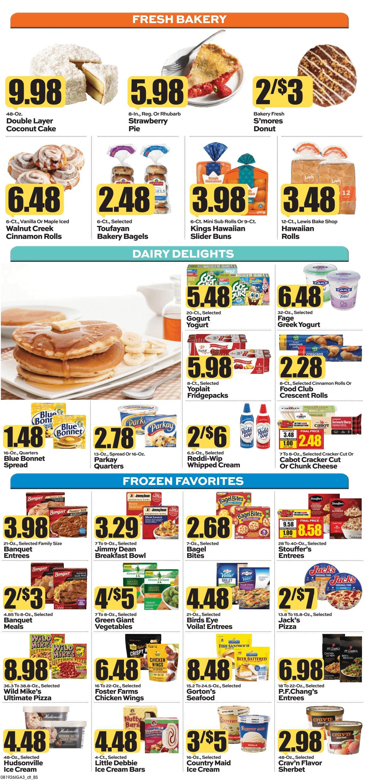 Ken's IGA Weekly Ad August 17 - 23, 2026