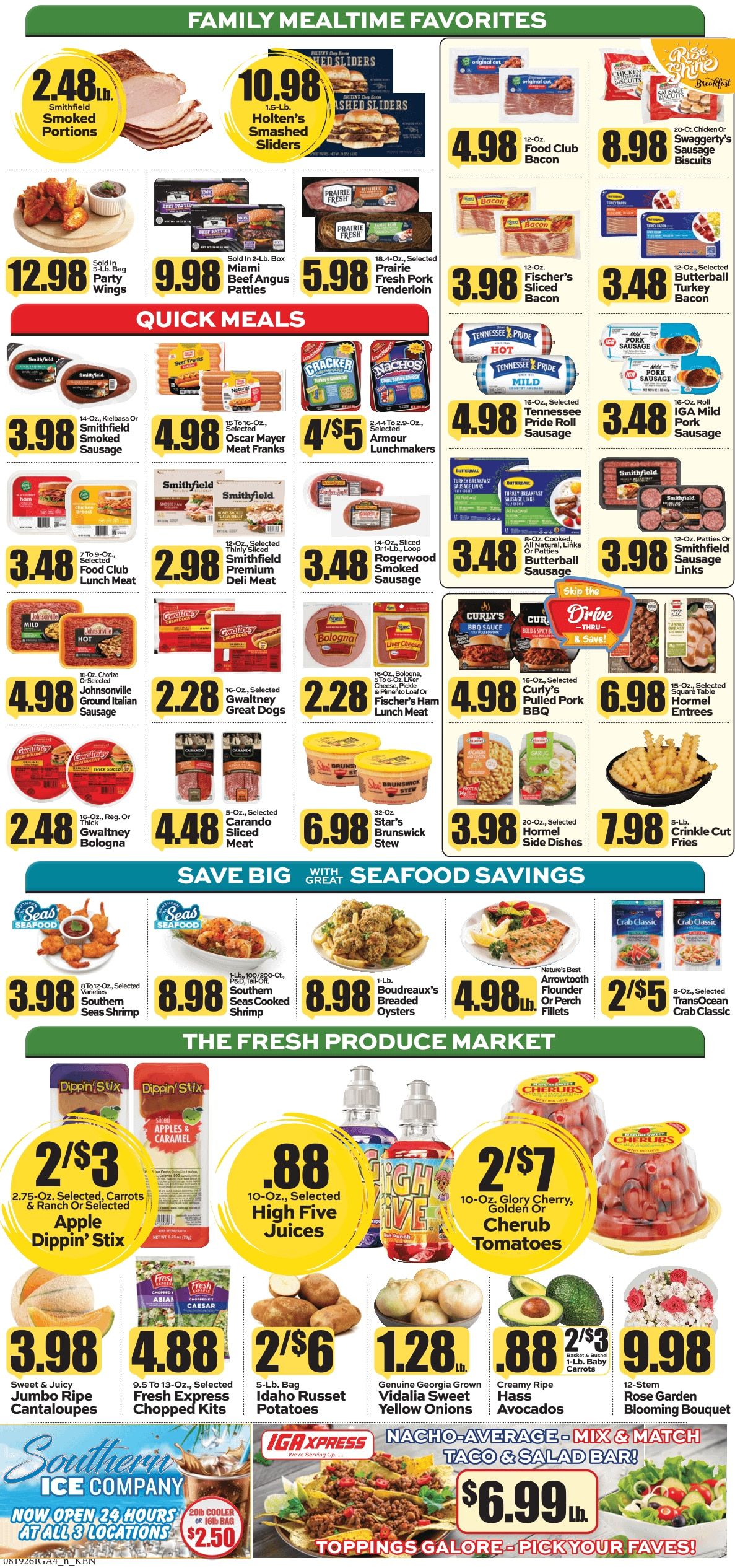 Ken's IGA Weekly Ad August 17 - 23, 2026