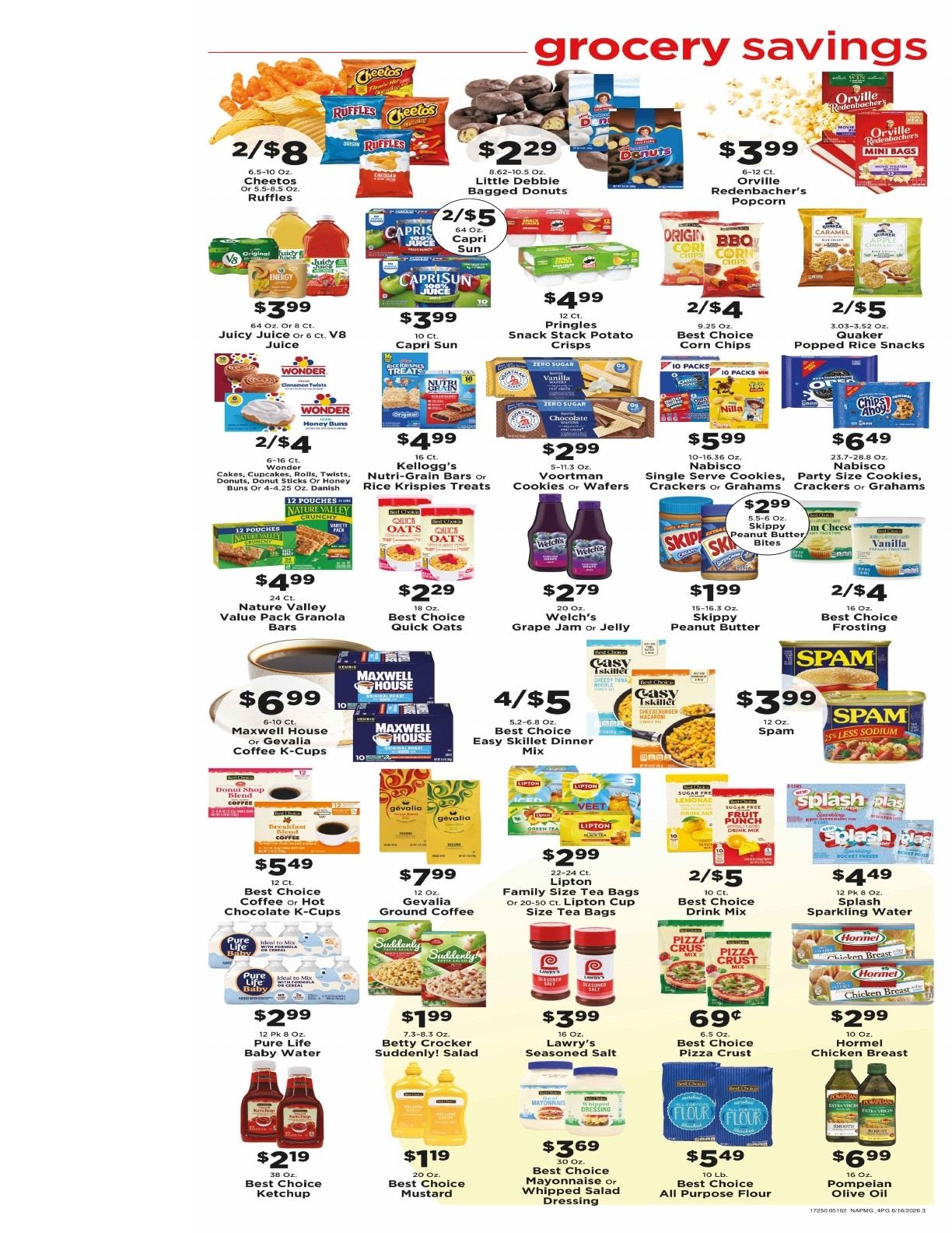 Tybee Market Weekly Ad August 16 - 22, 2026