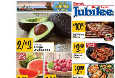 Dave's Jubilee Weekly Ad August 19 - 25, 2026