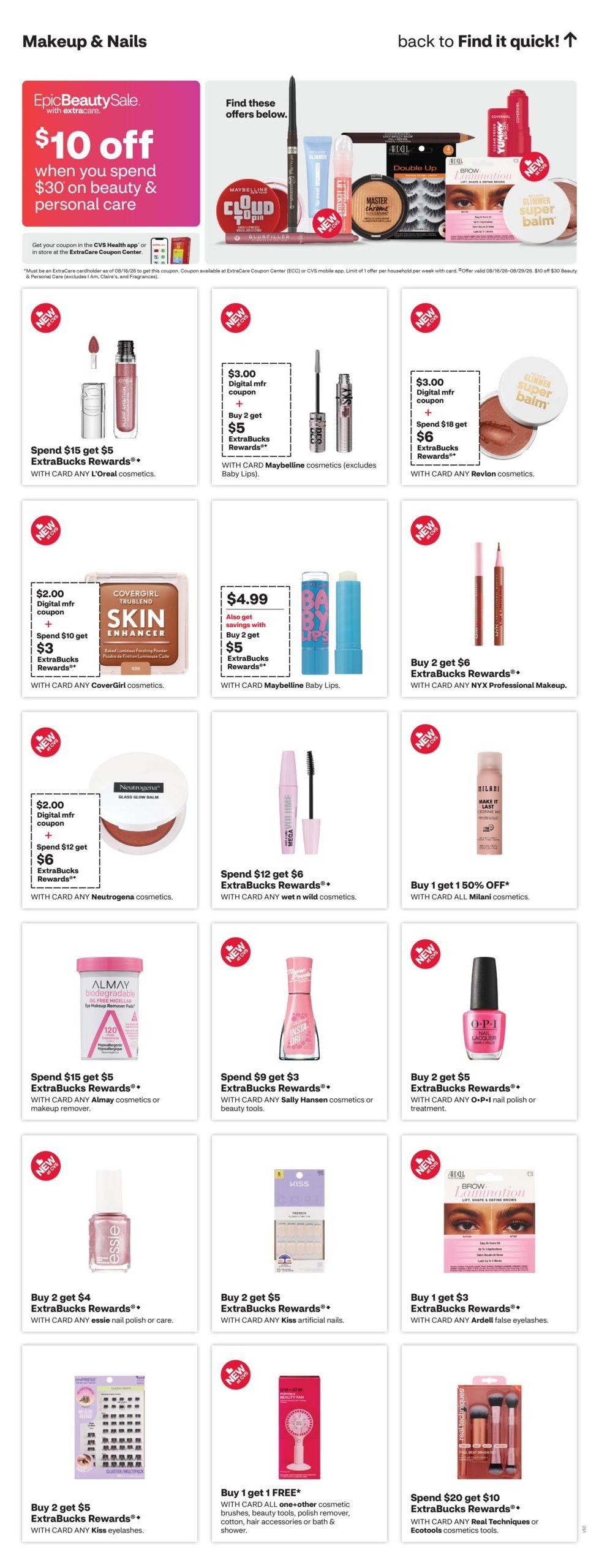 CVS Pharmacy (AZ, CT, TX, UT) Weekly Ad August 23 - 29, 2026