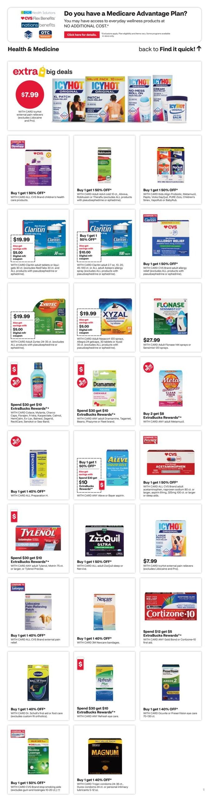 CVS Pharmacy (AZ, CT, TX, UT) Weekly Ad August 23 - 29, 2026