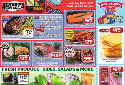Berkot's Super Foods (Dyer, IN) Weekly Ad August 20 - 26, 2026