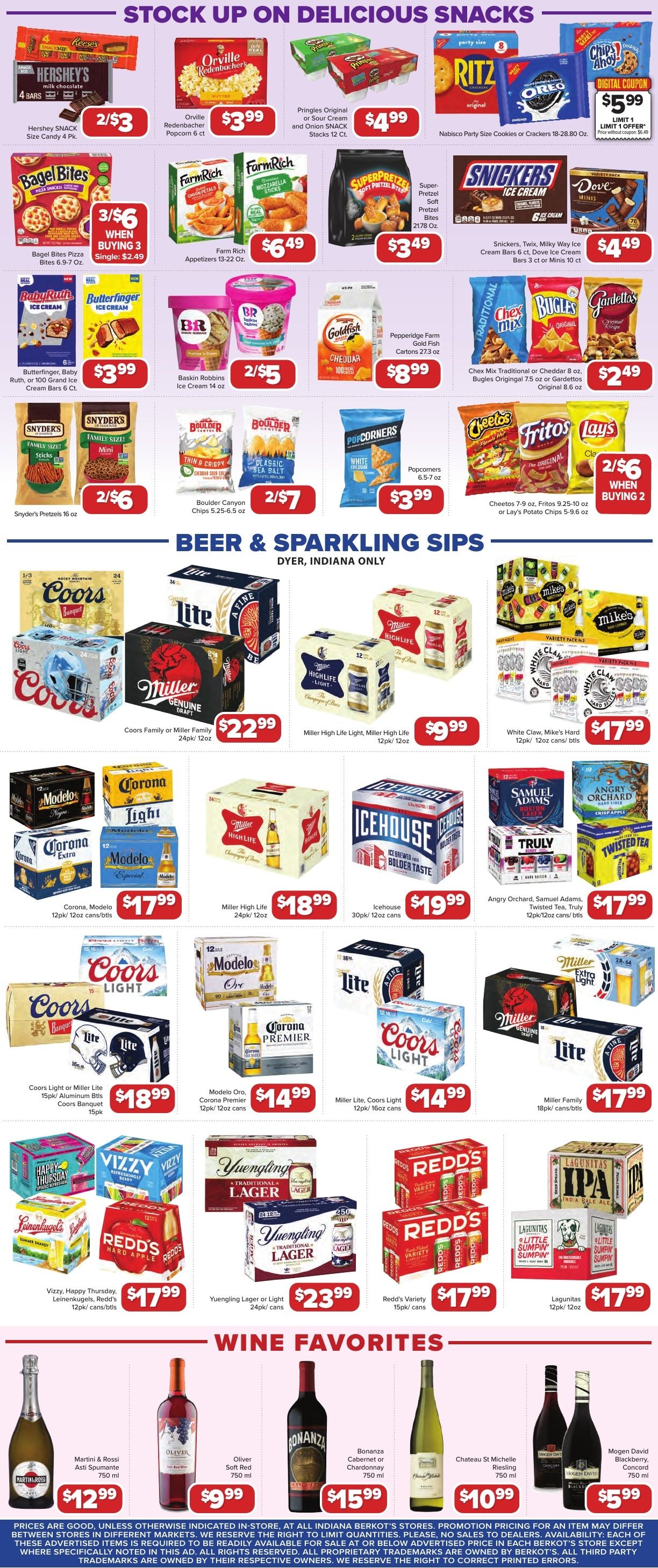 Berkot's Super Foods (Dyer, IN) Weekly Ad August 20 - 26, 2026