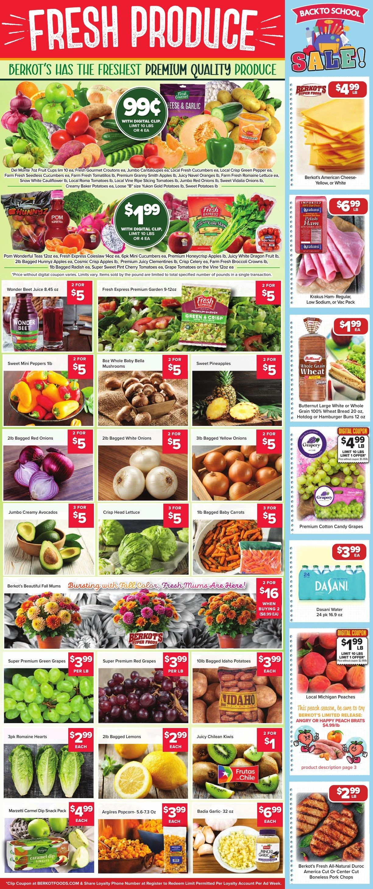 Berkot's Super Foods (Illinois) Weekly Ad August 20 - 26, 2026
