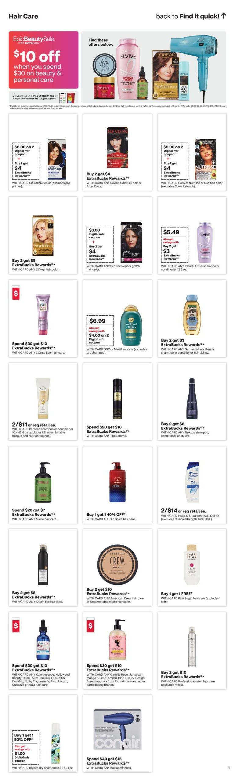 CVS Pharmacy (Andalusia Area, AL) Weekly Ad August 23 - 30, 2026