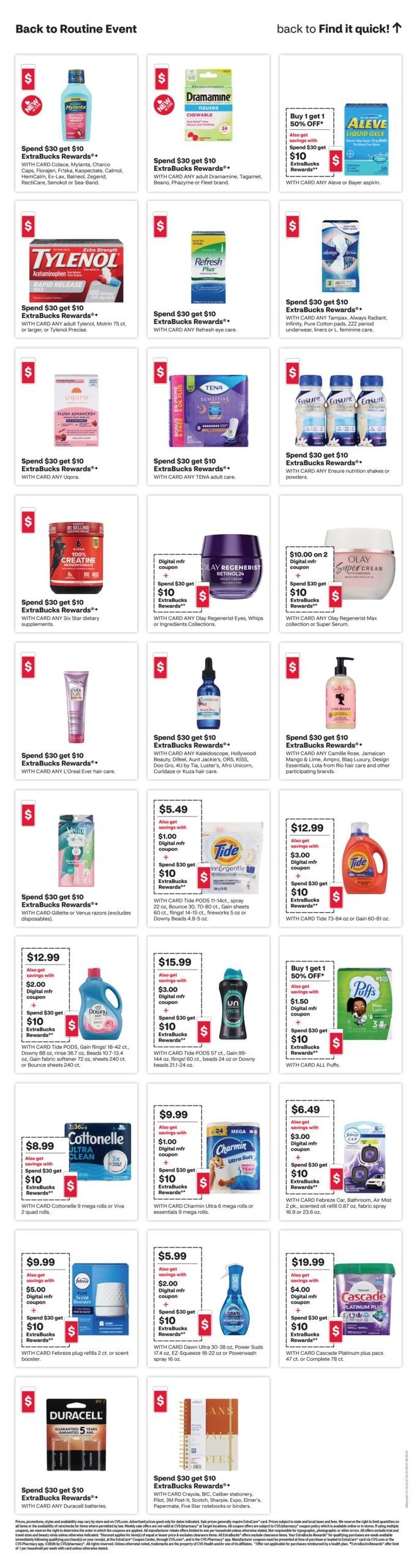 CVS Pharmacy (Andalusia Area, AL) Weekly Ad August 23 - 30, 2026