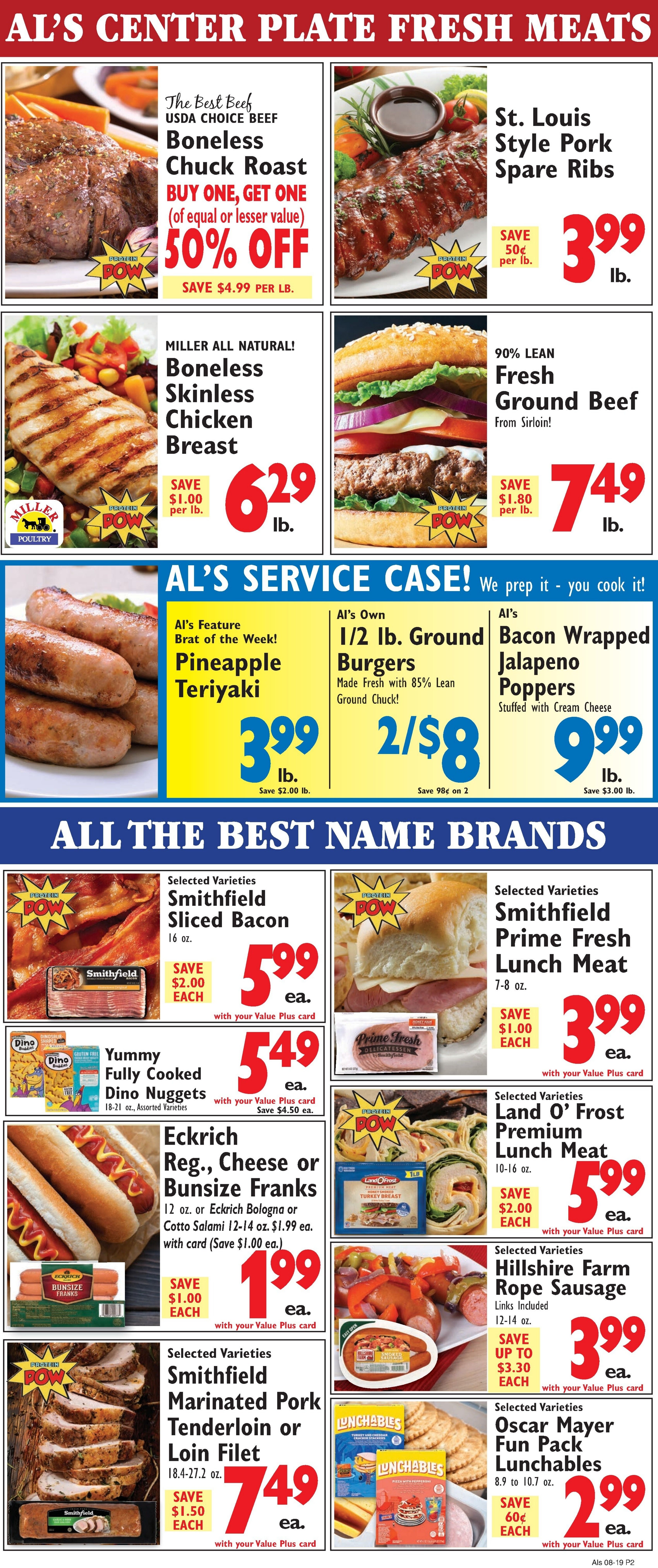 Al's Supermarket Weekly Ad August 19 - 25, 2026