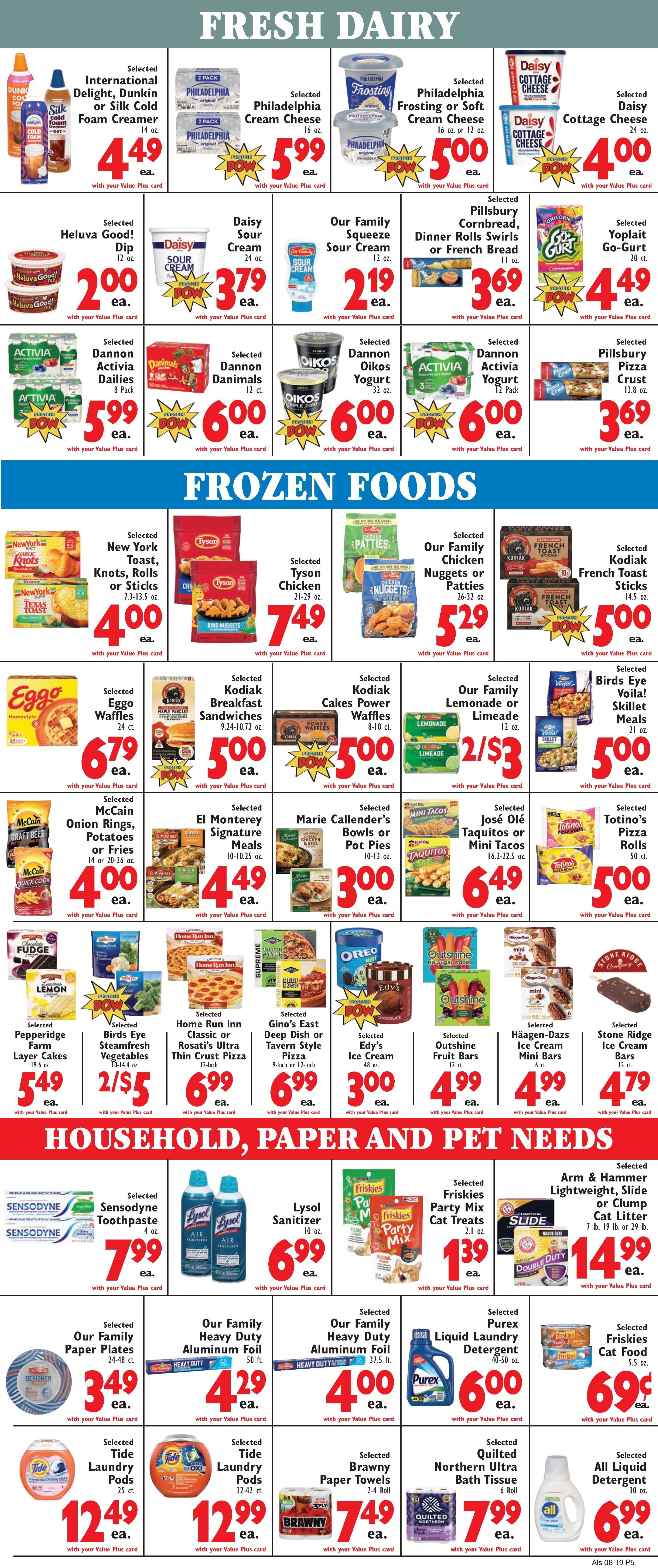 Al's Supermarket Weekly Ad August 19 - 25, 2026