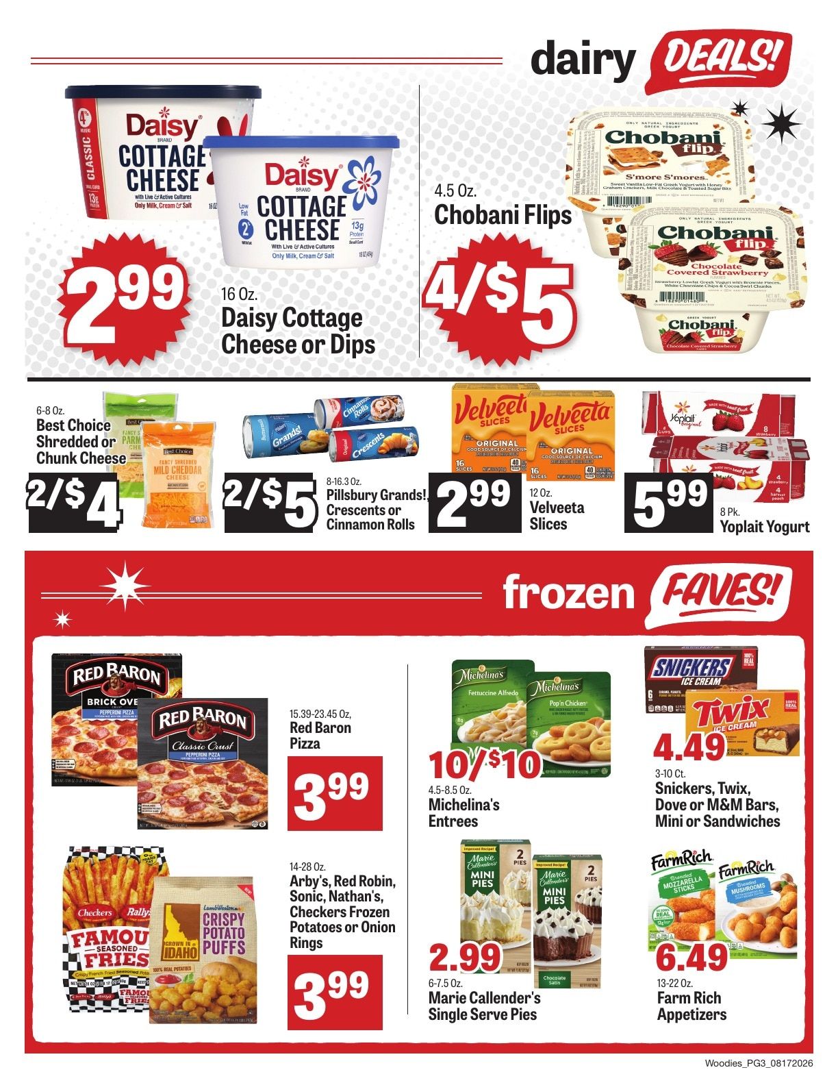 Woodie's Supermarket Weekly Ad August 19 - 25, 2026