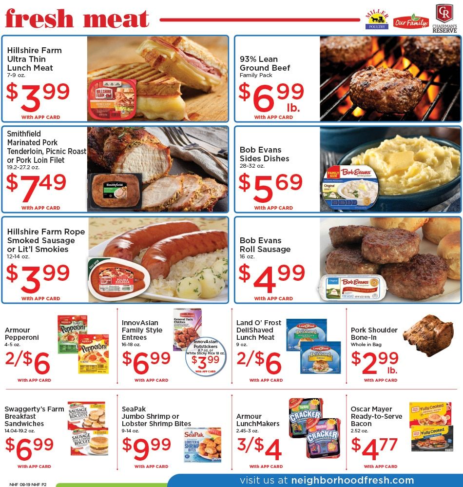 Neighborhood Fresh Weekly Ad August 19 - 25, 2026