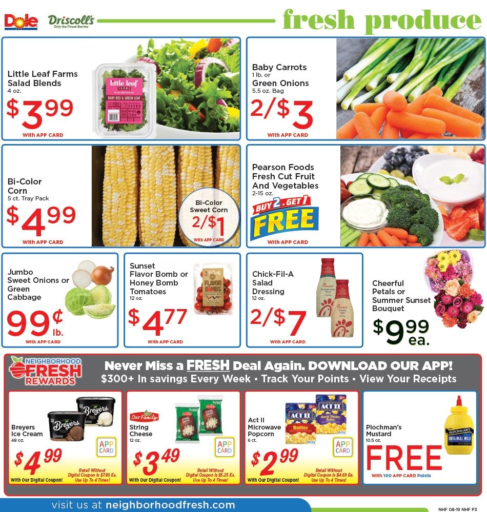 Neighborhood Fresh Weekly Ad August 19 - 25, 2026
