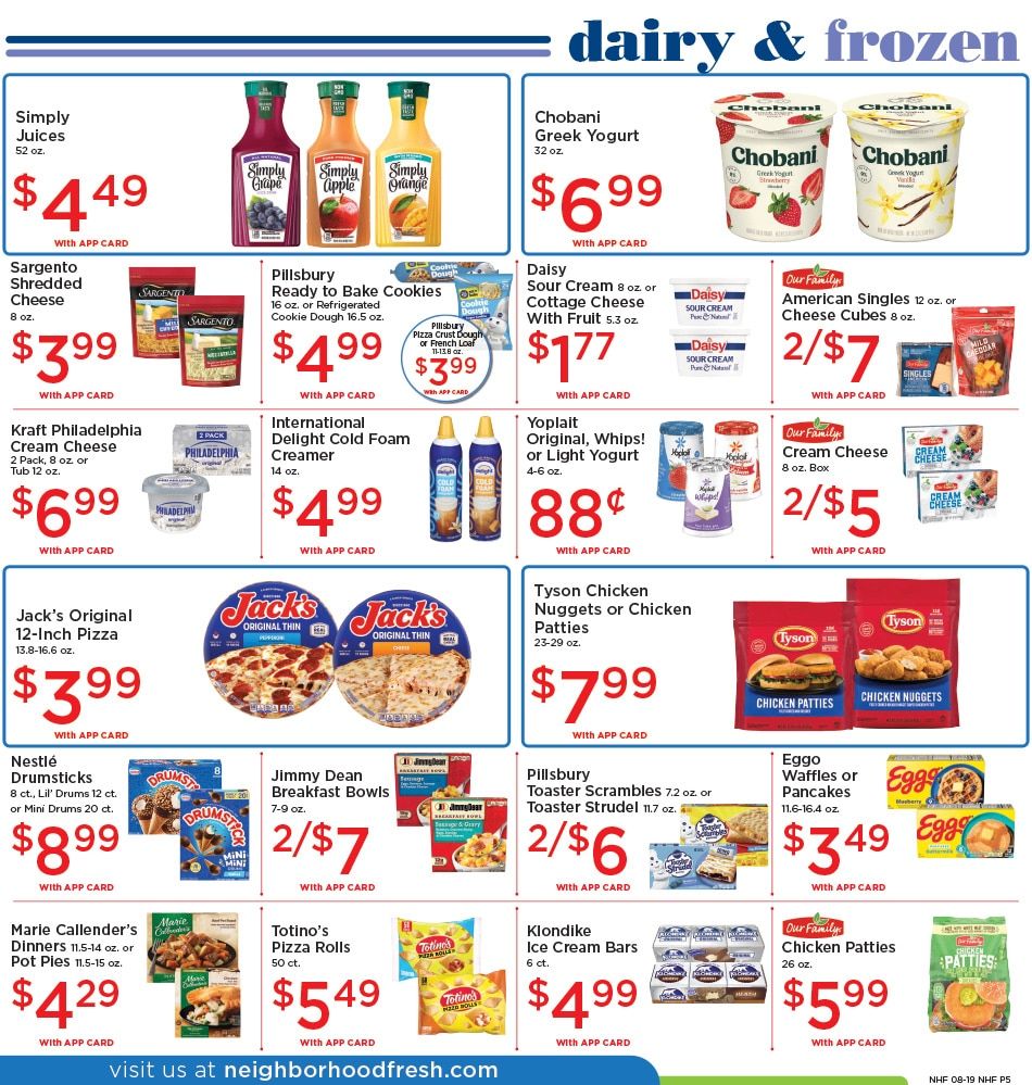Neighborhood Fresh Weekly Ad August 19 - 25, 2026