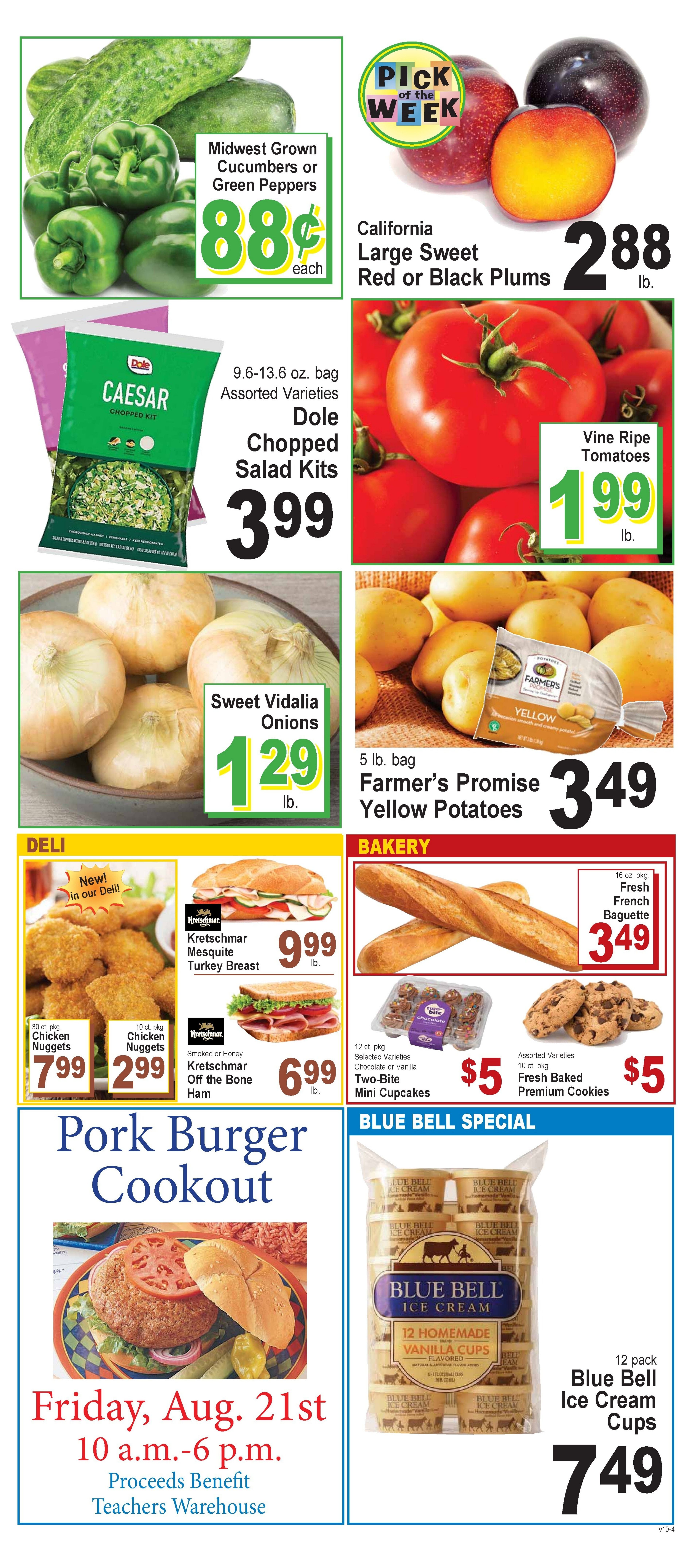 Babbs Supermarket Weekly Ad August 17 - 23, 2026