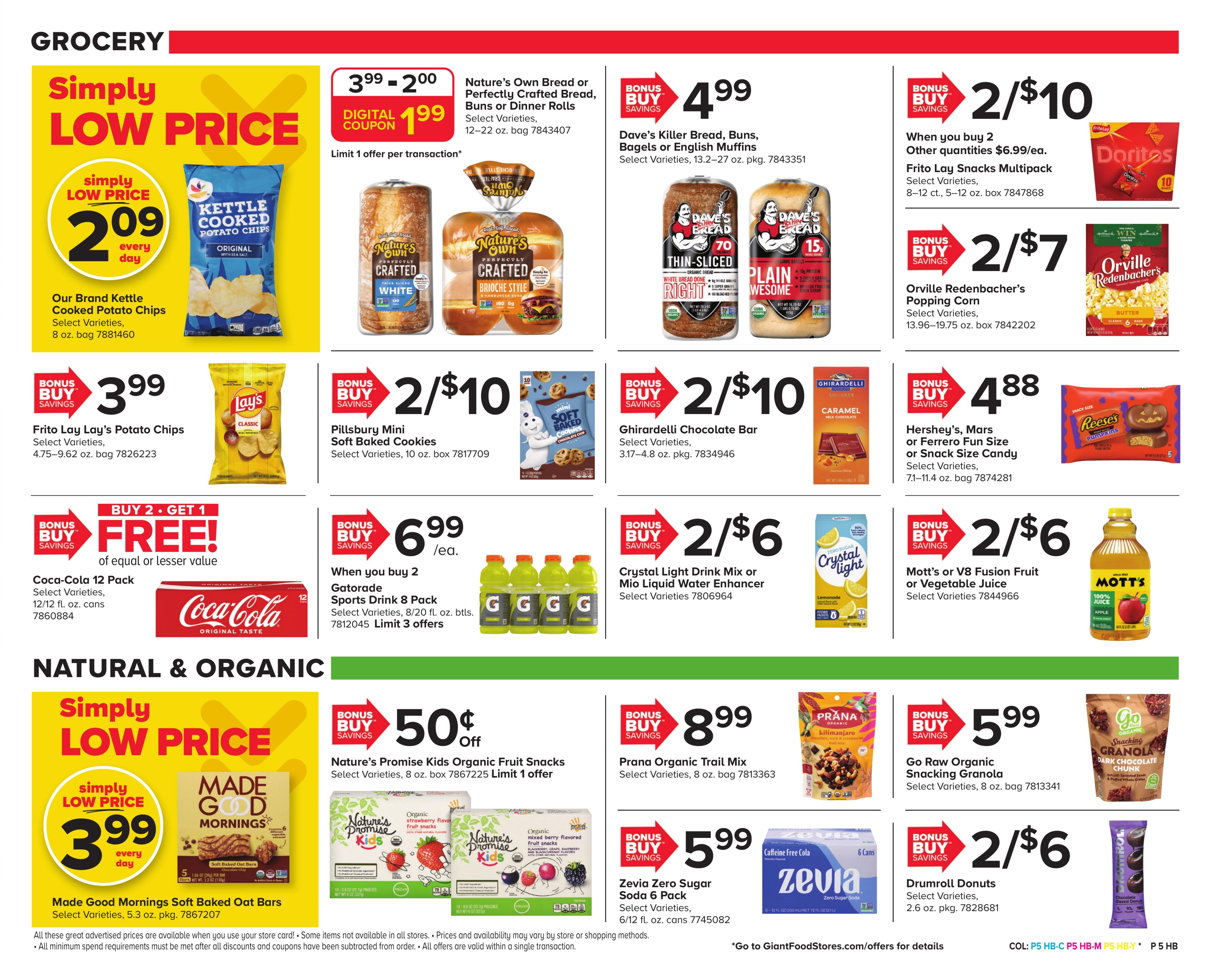 Giant Food Stores (Valley Forge–Trenton Area, NJ–PA) Weekly Ad August 21 - 27, 2026