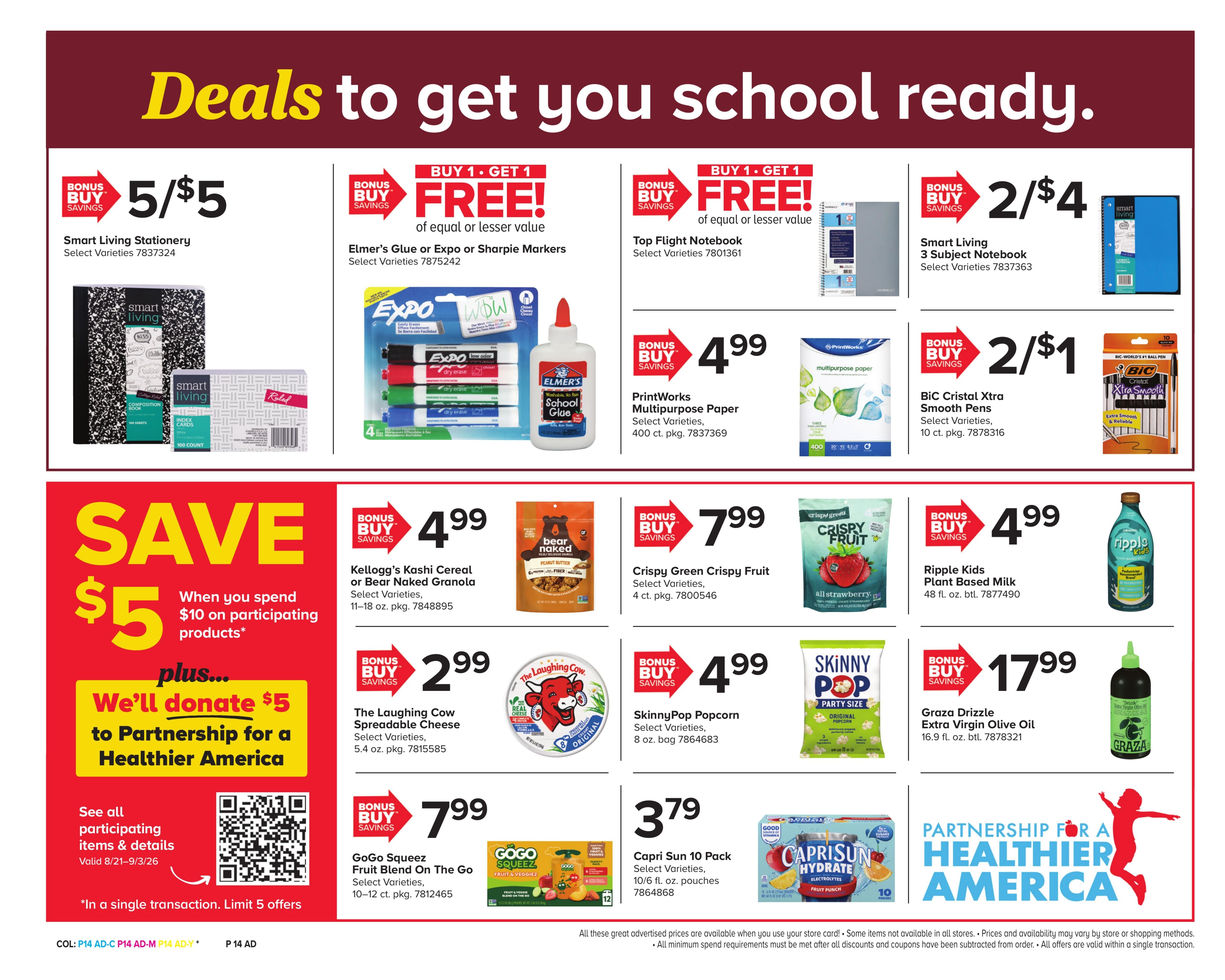 Giant Food Stores (Valley Forge–Trenton Area, NJ–PA) Weekly Ad August 21 - 27, 2026