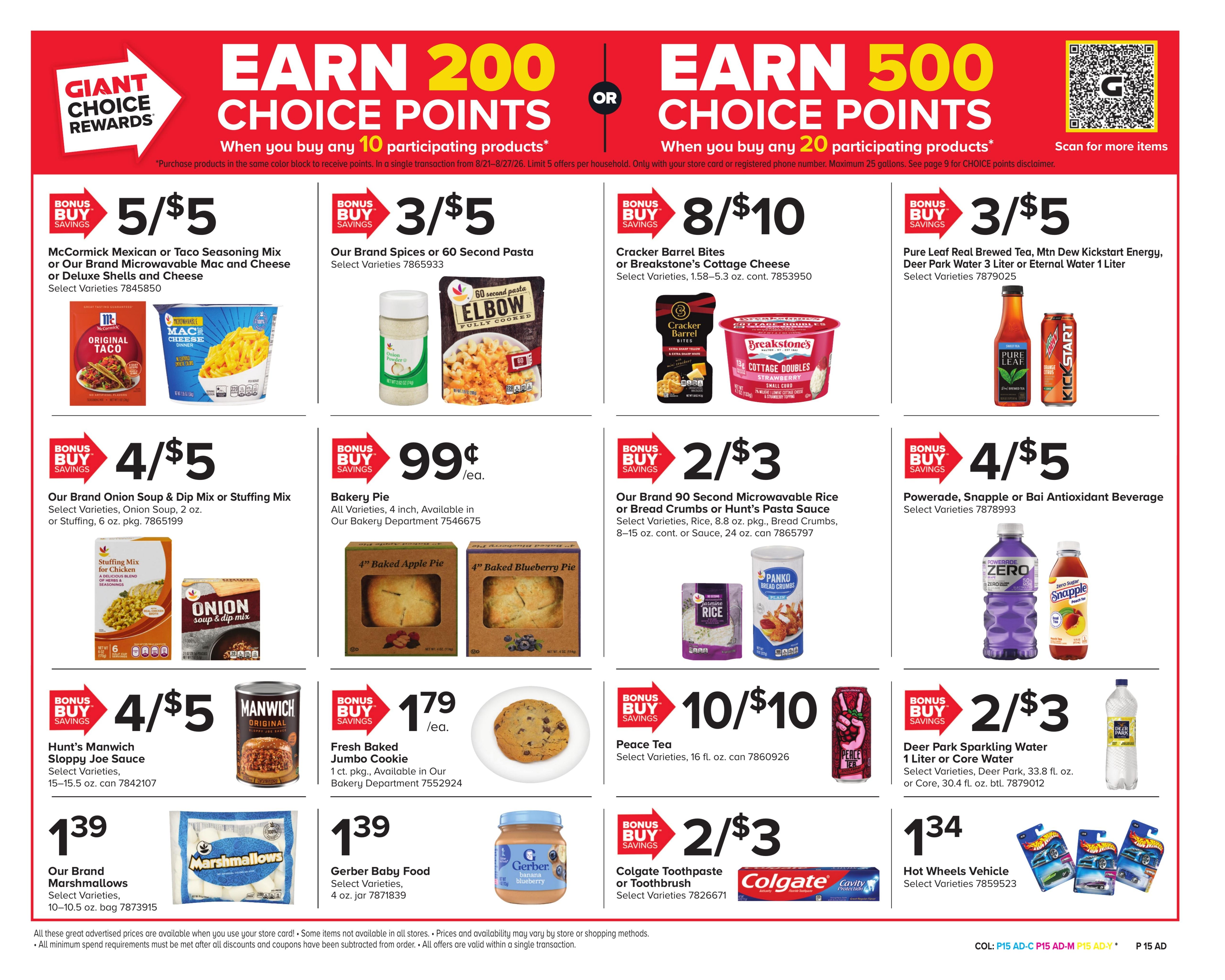 Giant Food Stores (Valley Forge–Trenton Area, NJ–PA) Weekly Ad August 21 - 27, 2026