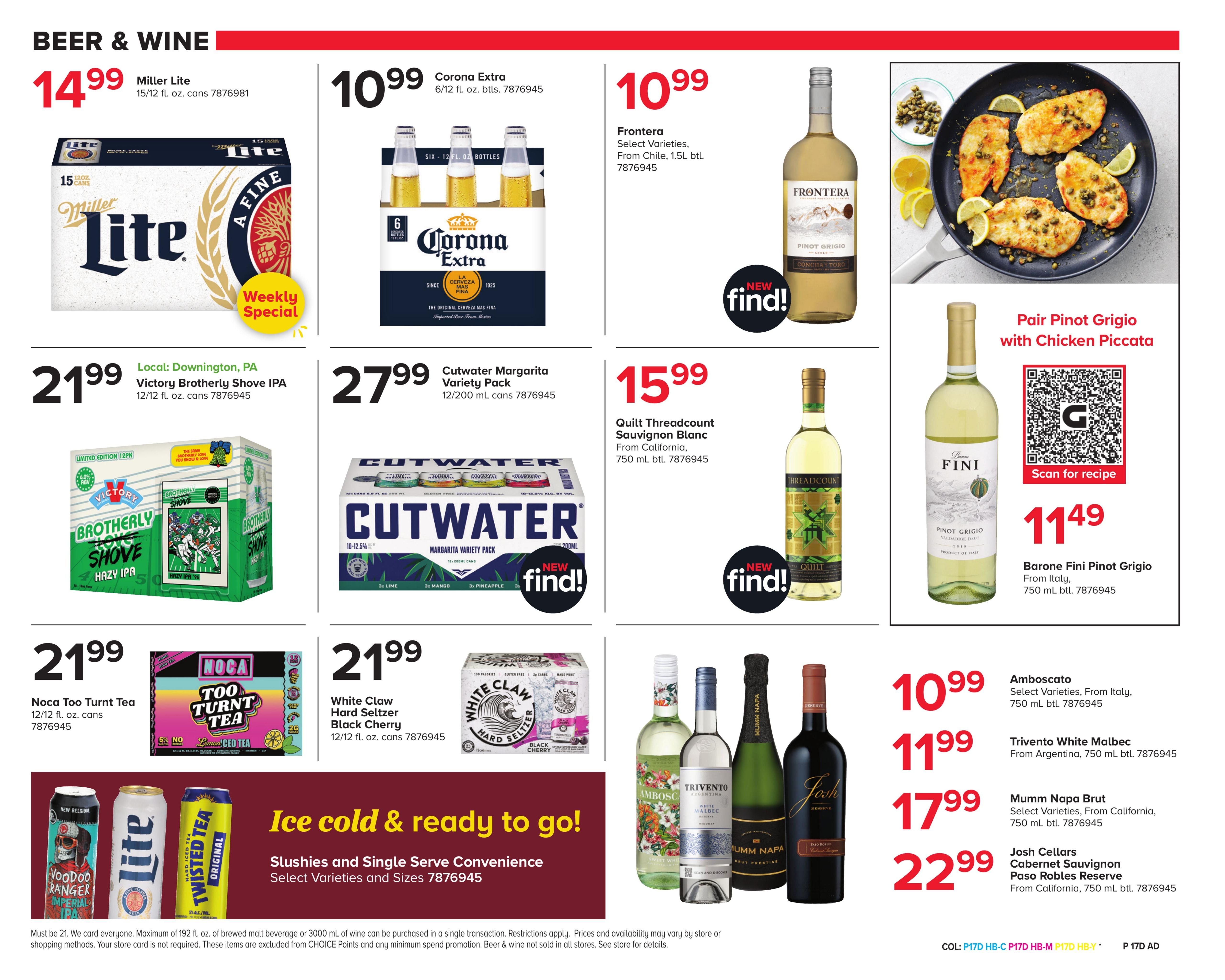 Giant Food Stores (Valley Forge–Trenton Area, NJ–PA) Weekly Ad August 21 - 27, 2026