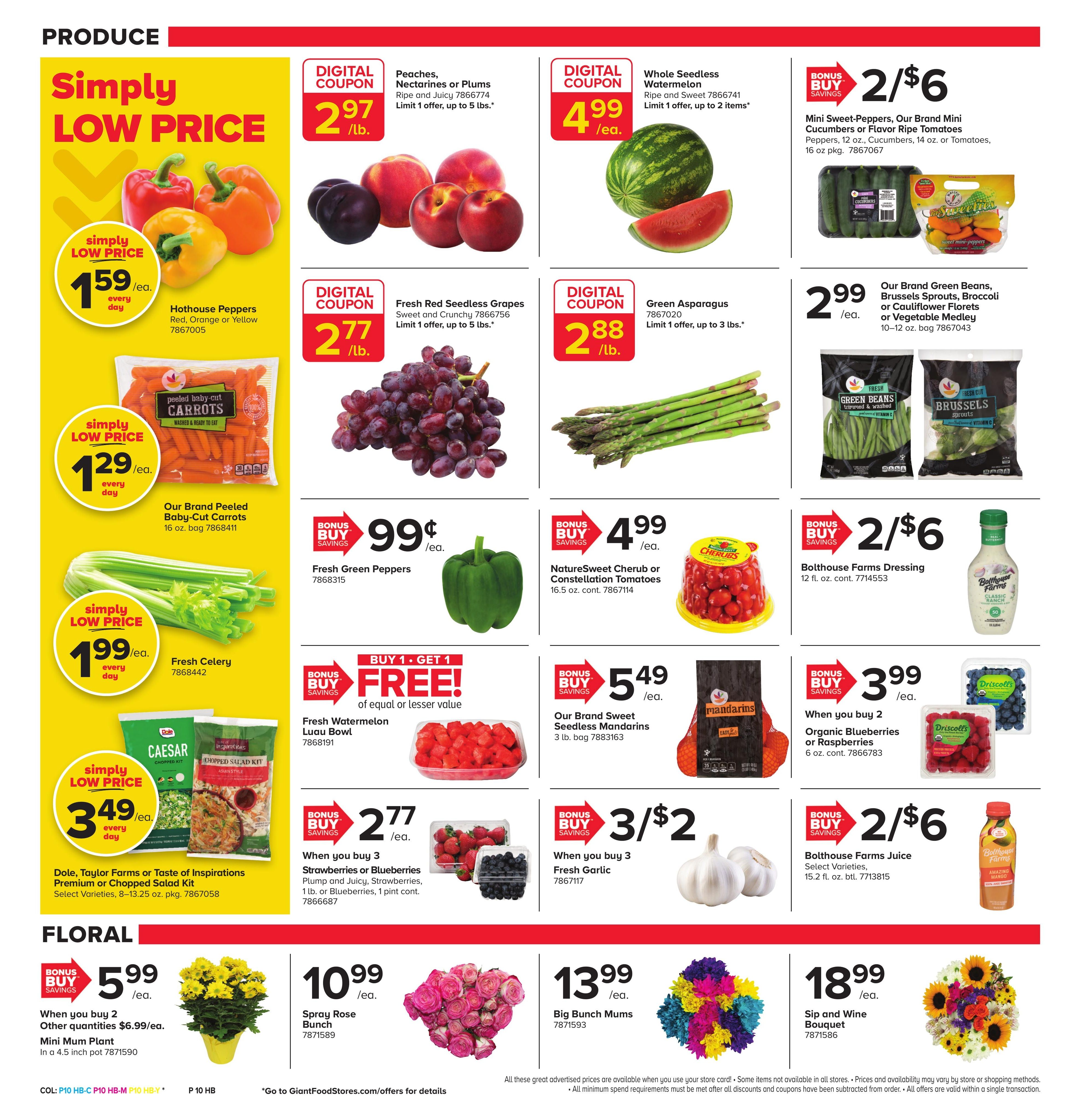 Giant Food Stores (Valley Forge–Trenton Area, NJ–PA) Weekly Ad August 21 - 27, 2026