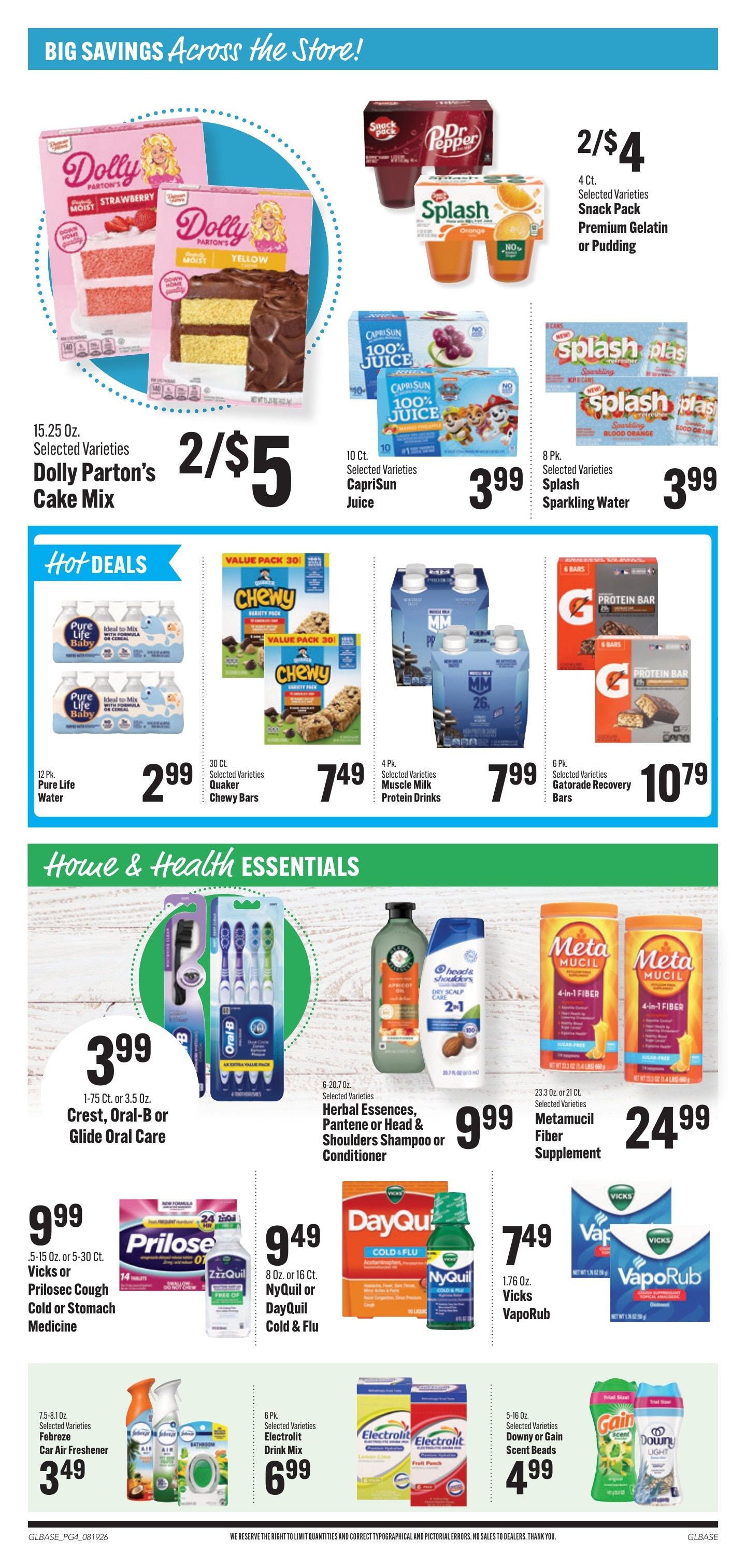 Bender's Foods (Bellevue, IA) Weekly Ad August 19 - 25, 2026