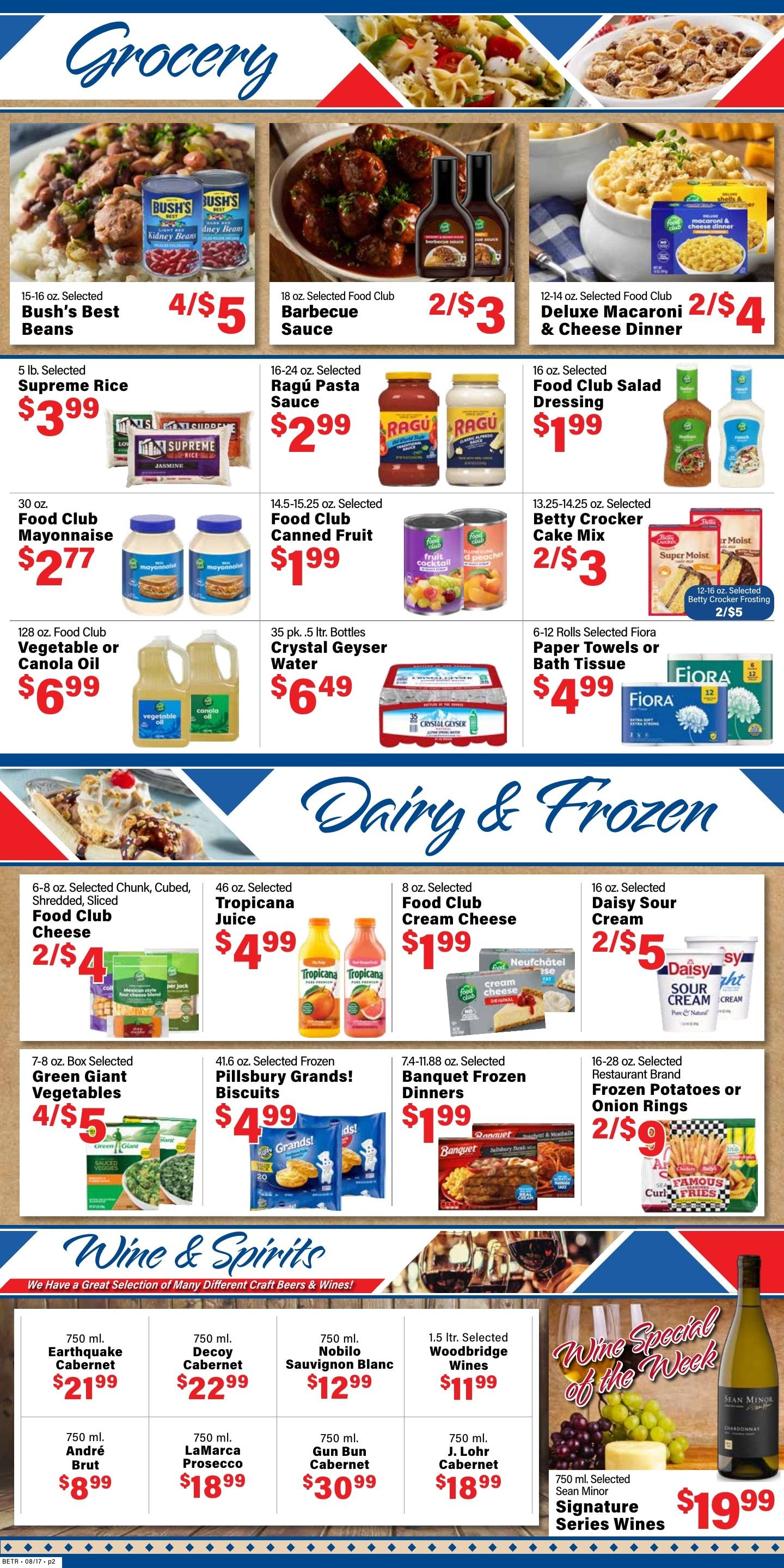 Bet-R Store Weekly Ad August 21 - 24, 2026