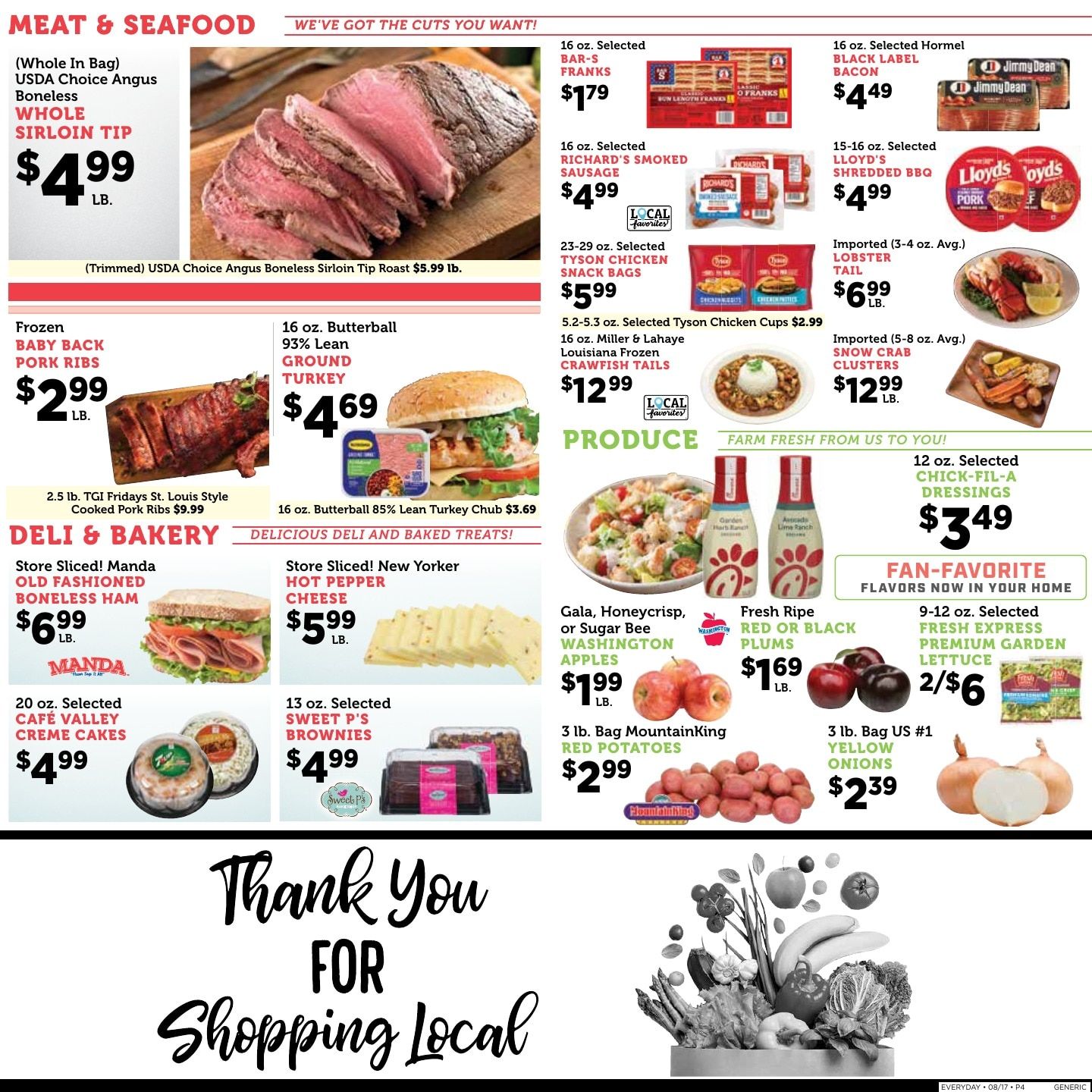 The Big Store Weekly Ad August 18 - 24, 2026