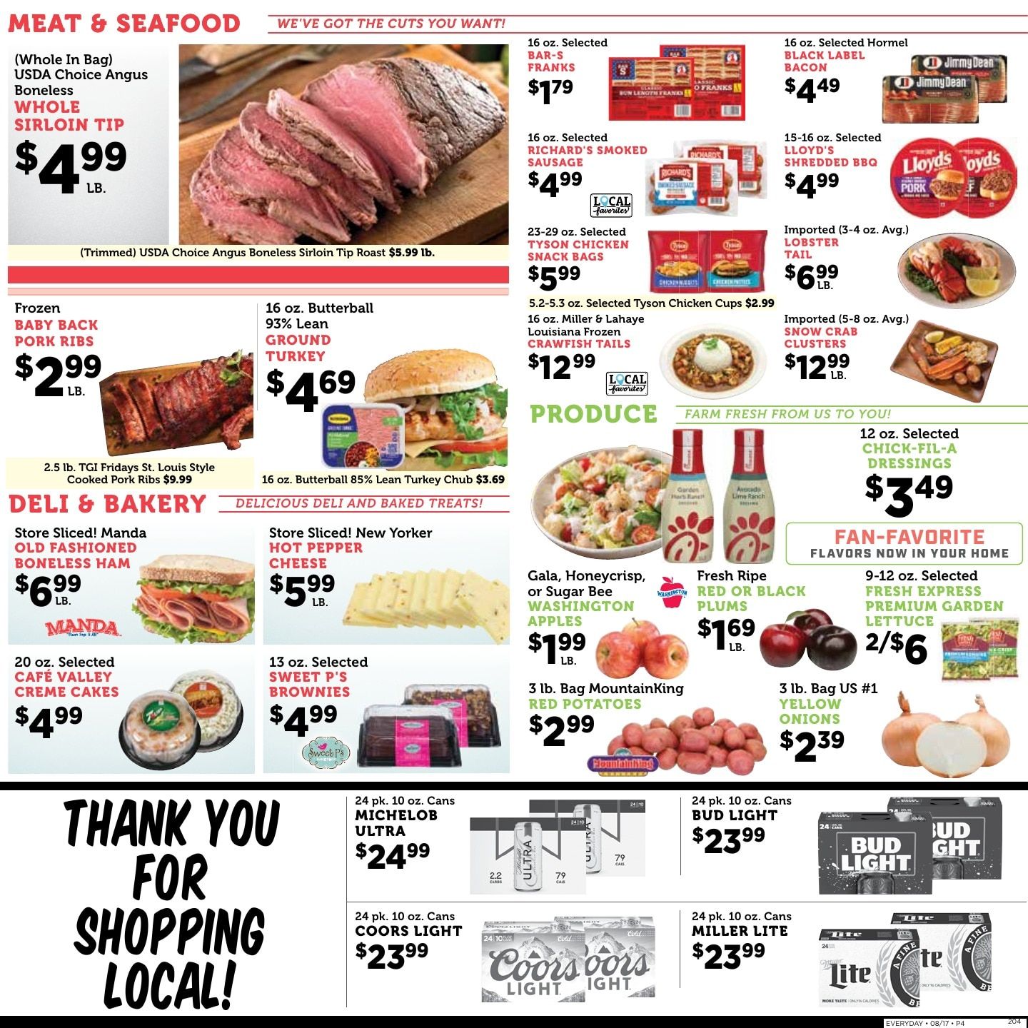 Cade's Market Weekly Ad August 19 - 25, 2026