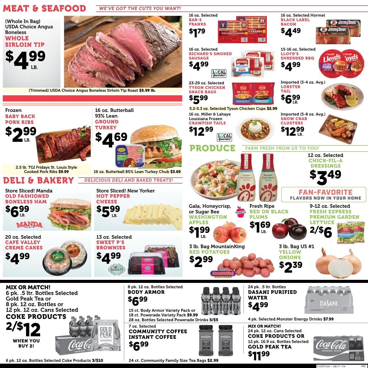 Gill's Supermarket Weekly Ad August 18 - 24, 2026
