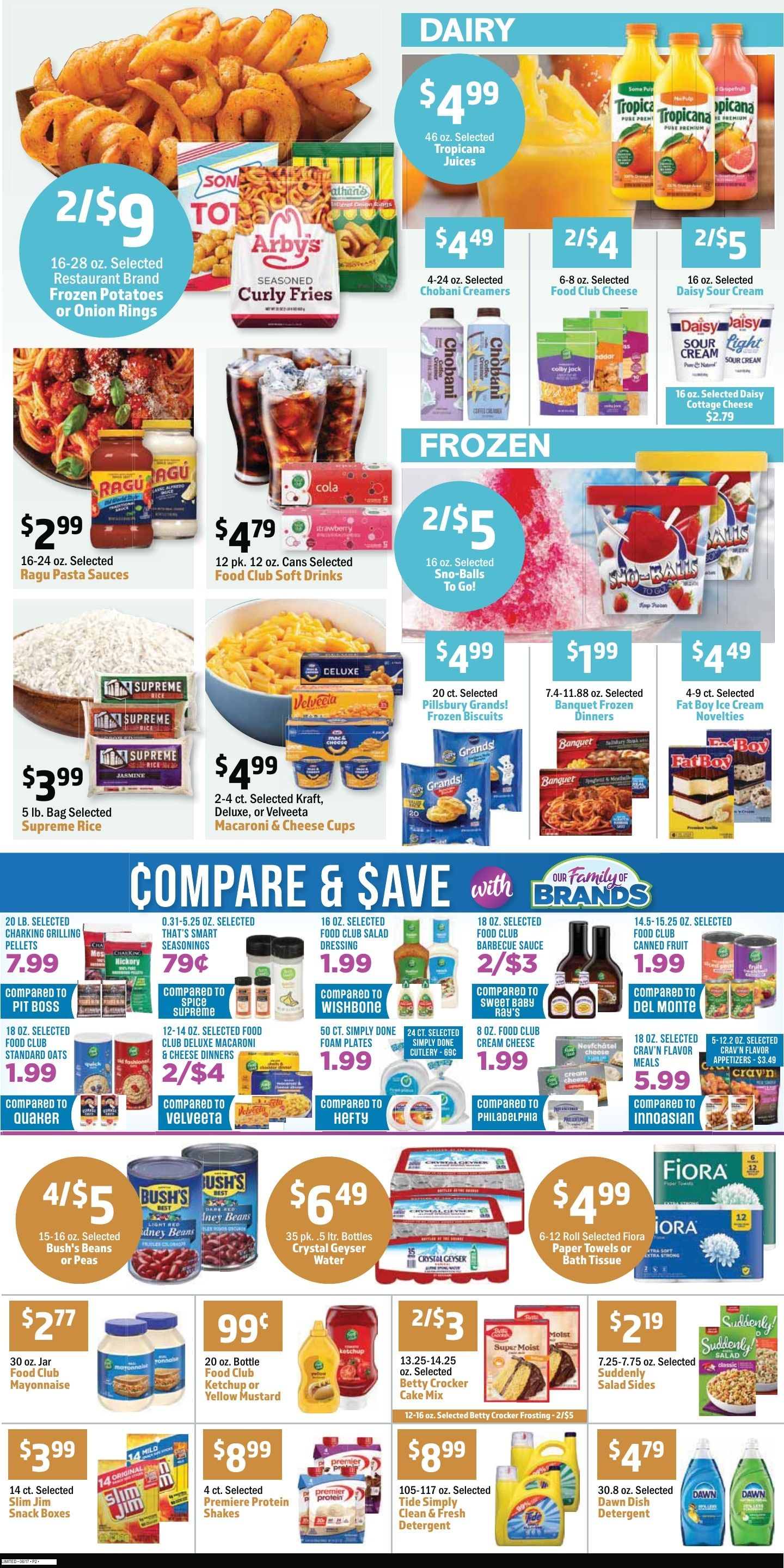 Calhoun Groceries Weekly Ad August 19 - 25, 2026