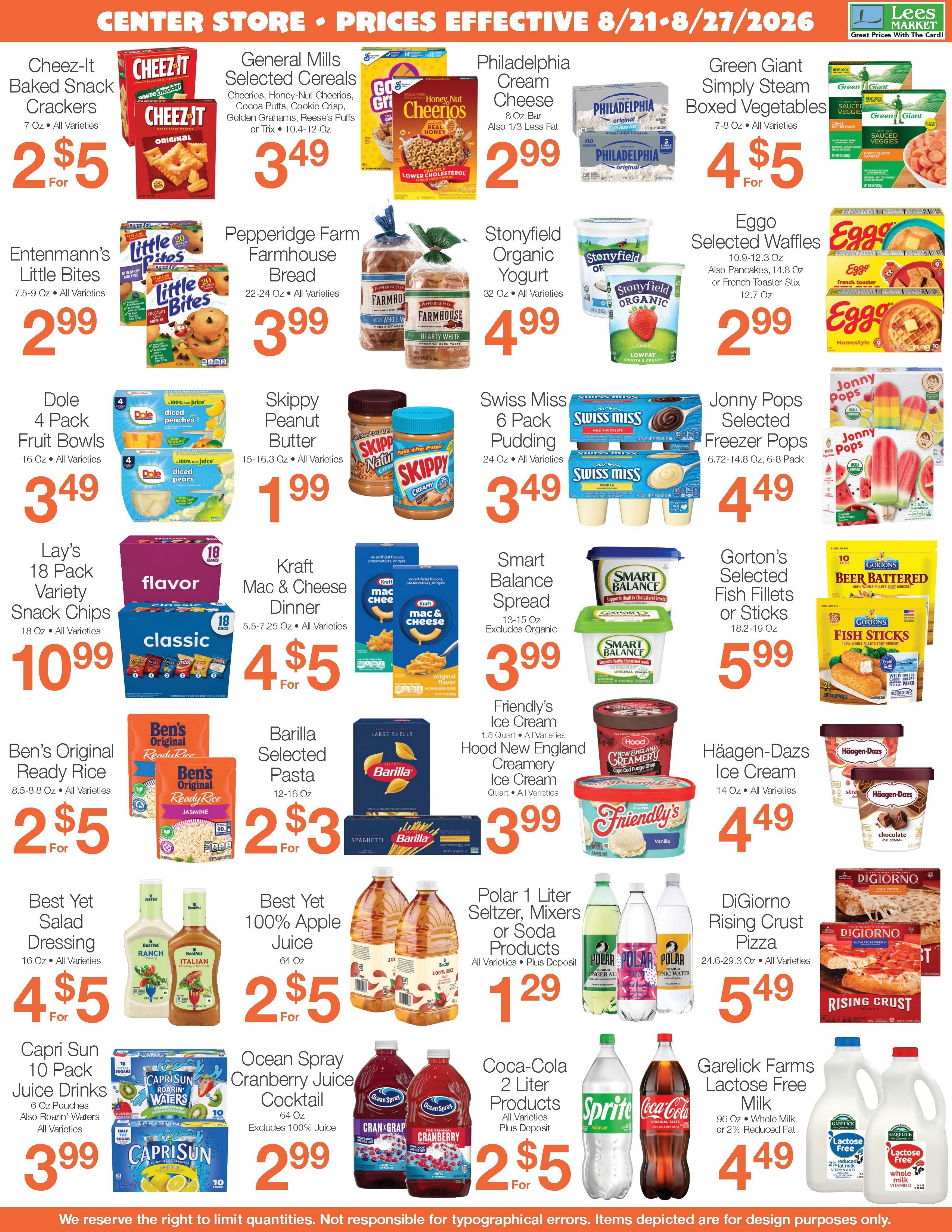 Lee's Market Weekly Ad August 21 - 27, 2026