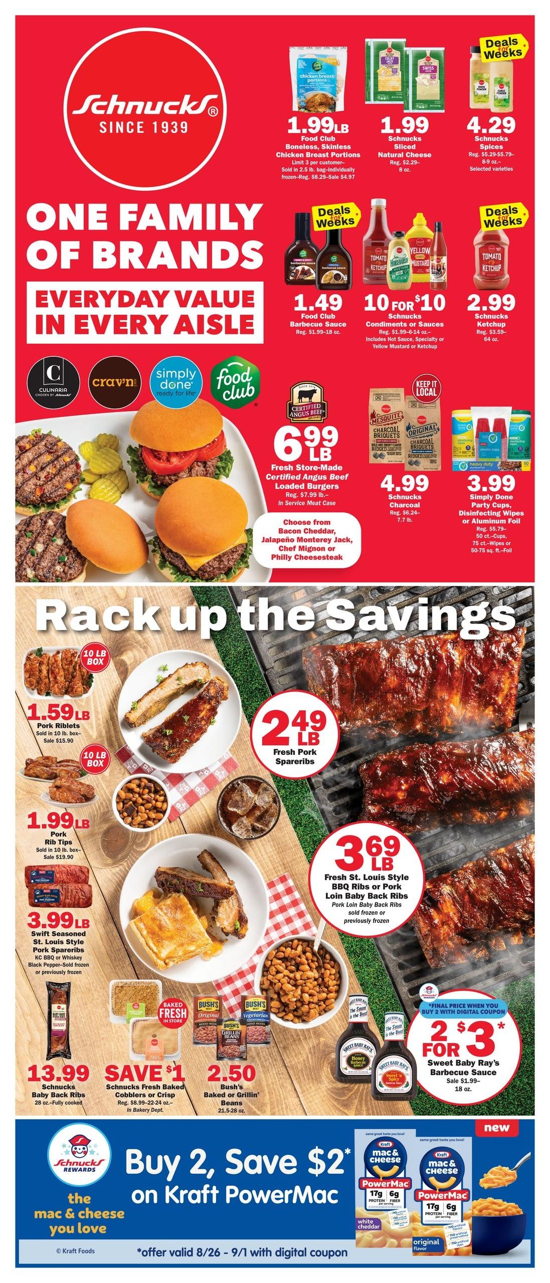 Schnucks (O Fallon–Glen Carbon Area, IL) Weekly Print Weekly Ad August 26 - September 1, 2026