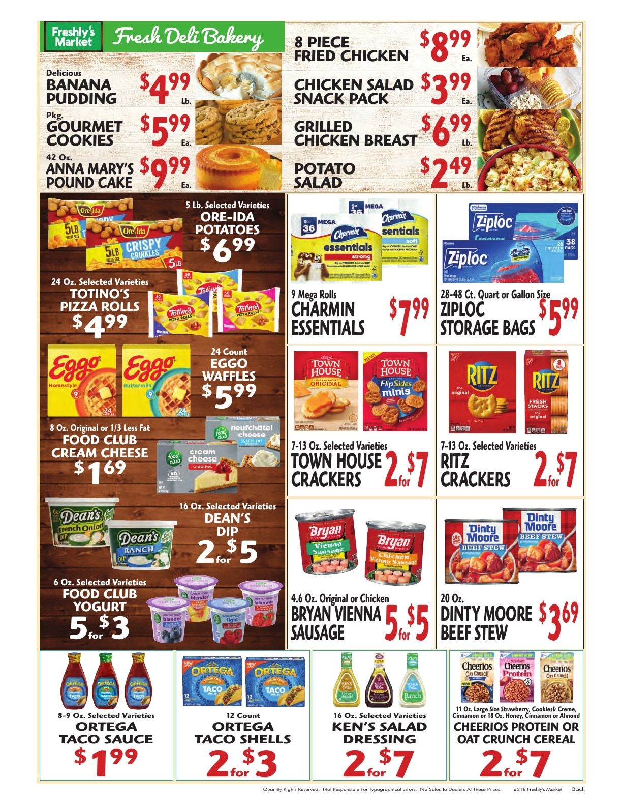 Freshly's Market Weekly Ad August 19 - 25, 2026