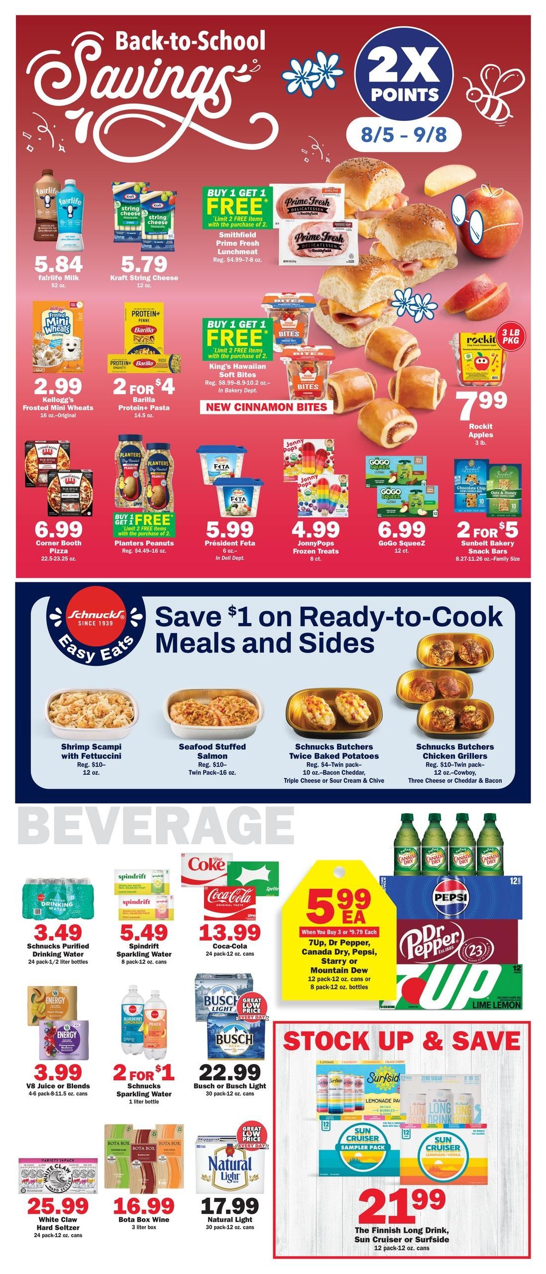 Schnucks (St. Louis–Saint Clair Area, MO) Weekly Print Weekly Ad August 26 - September 1, 2026