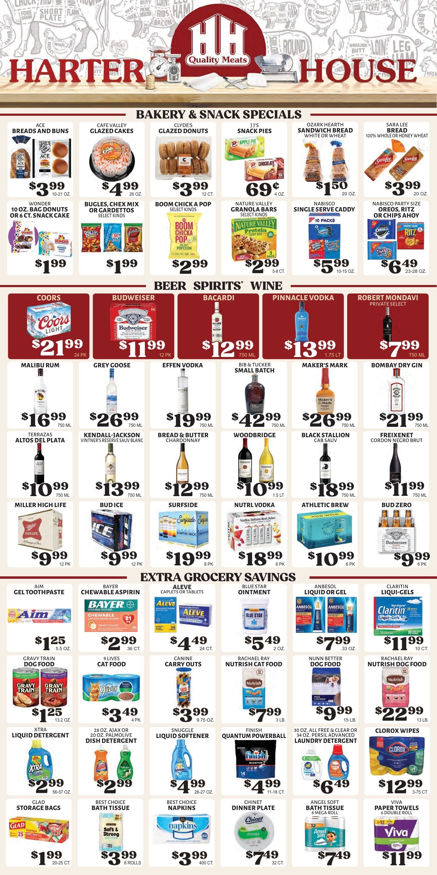 Harter House Weekly Ad August 19 - 25, 2026
