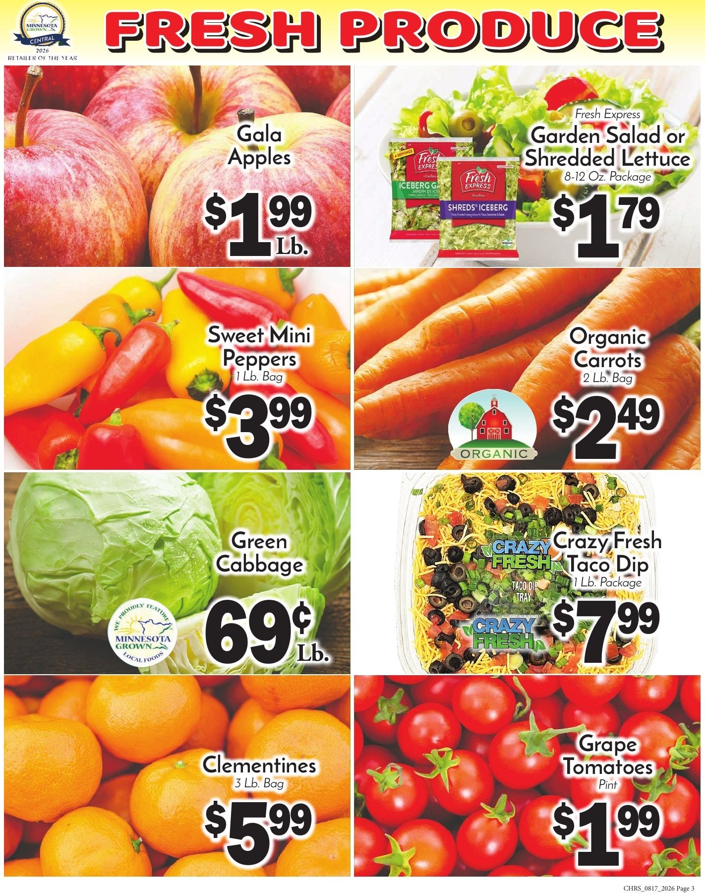 Chris' Food Center Weekly Ad August 17 - 23, 2026