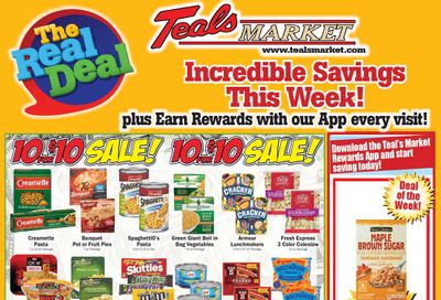 Teal's Market (Albany, Cold Spring and Spicer, MN) Weekly Ad August 19 - 25, 2026
