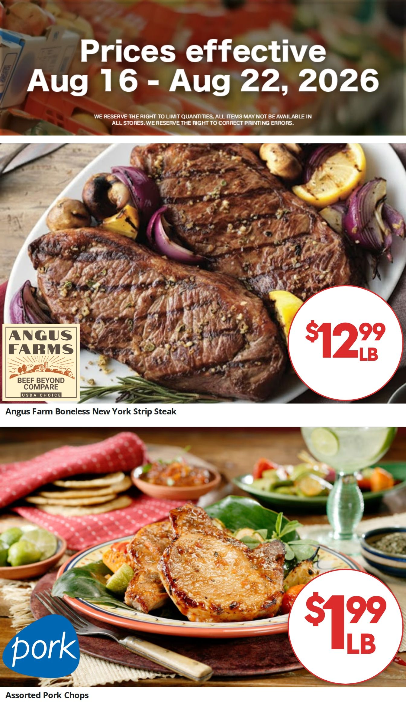 Barnesville Grocery Weekly Ad August 19 - 25, 2026