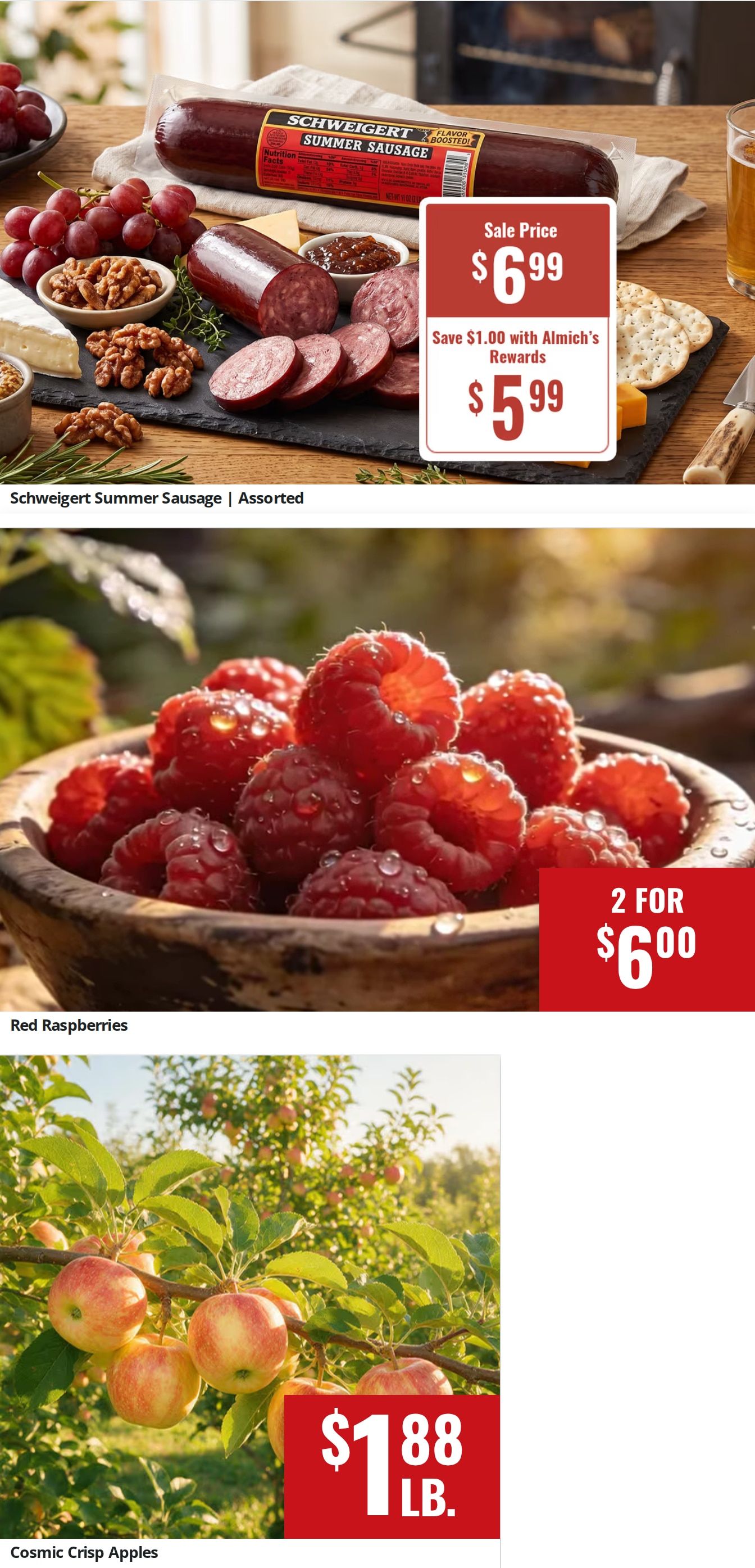 Almich's Market (Clara City, MN) Weekly Ad August 19 - 25, 2026