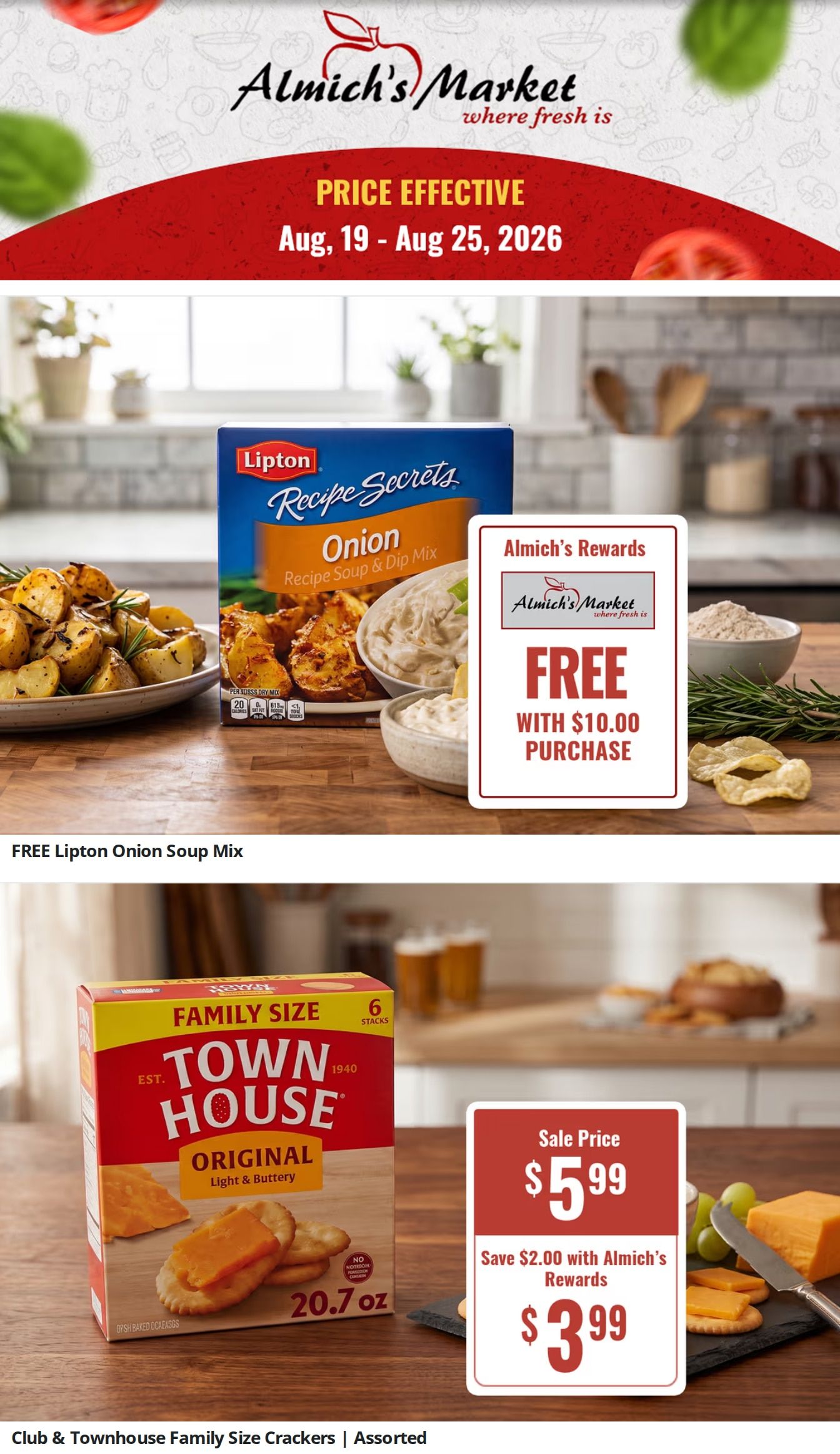 Almich's Market (Slayton, MN) Weekly Ad August 19 - 25, 2026